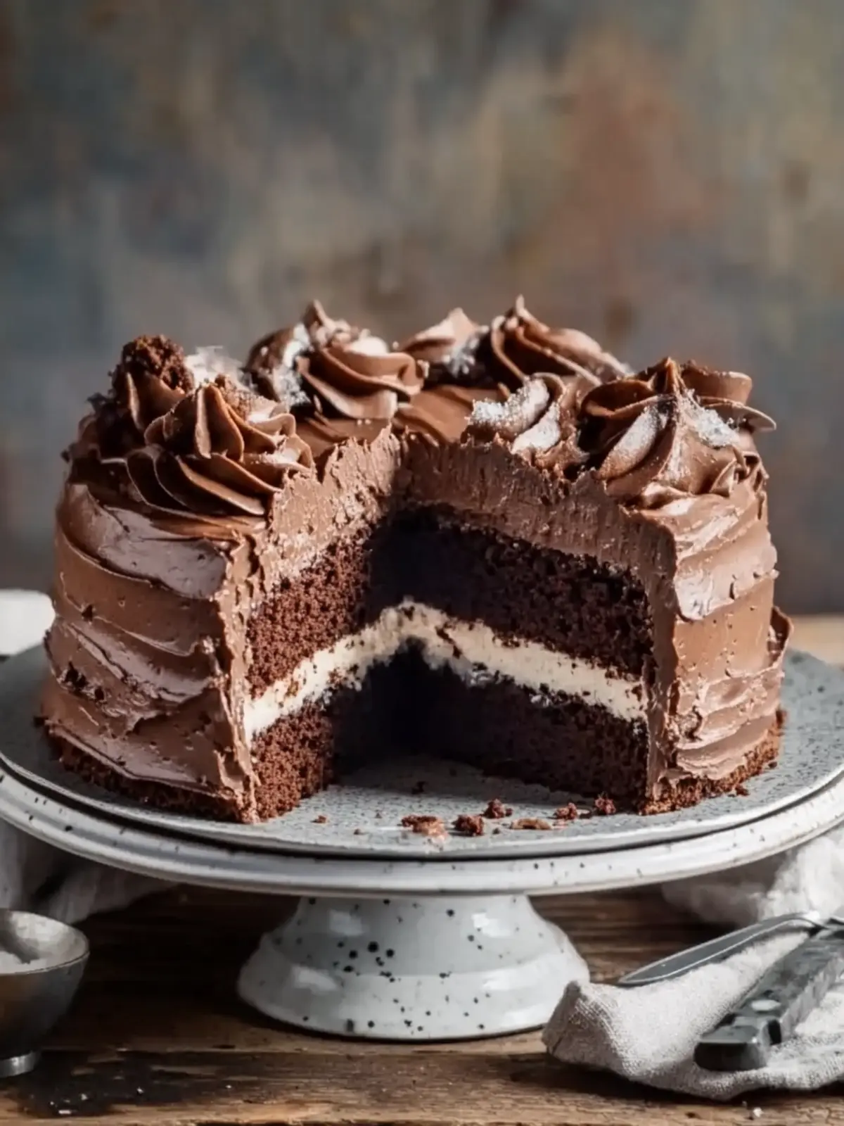 Schokoladenfudgekuchen: Der ultimative Genuss für Schokoladenliebhaber 4 Schokoladenfudgekuchen