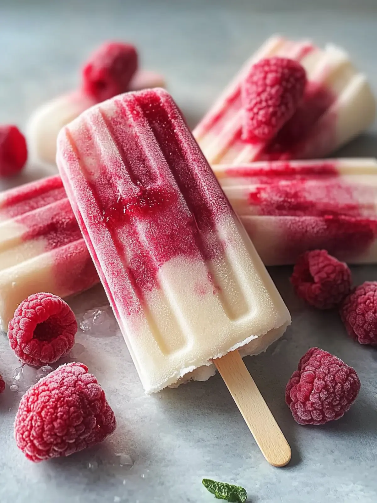 Himbeer-Kokos-Eis am Stiel: Vegan Genuss für heiße Tage 4 Himbeer-Kokos-Eis am Stiel