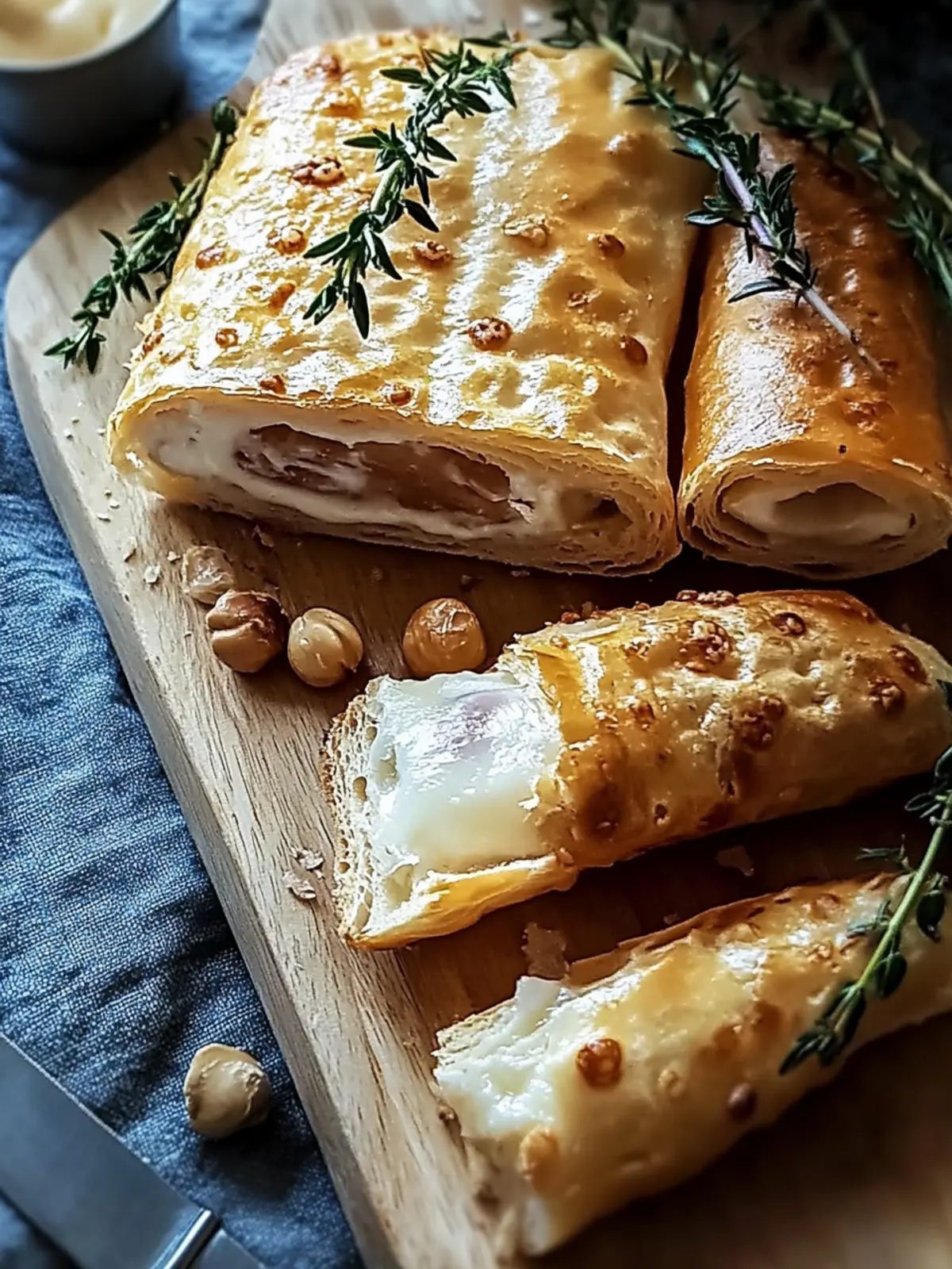 Krosse Blätterteig, Schinken und Käse – Schnell & Einfach genießen 4 Krosse Blätterteig, Schinken und Käse