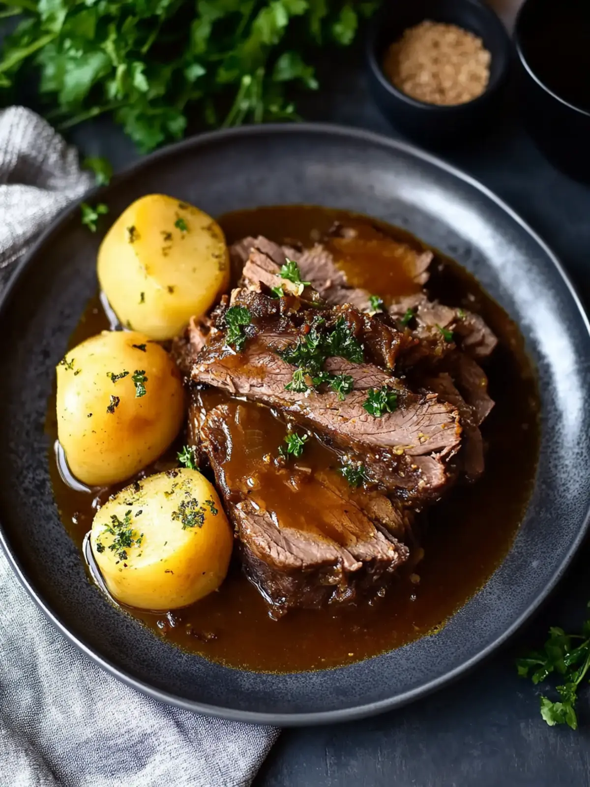 Saftiger Mamas Sauerbraten - Der Geschmack der Kindheit 3 Mamas Sauerbraten