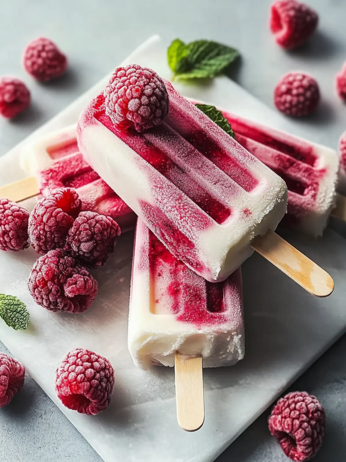 Himbeer-Kokos-Eis am Stiel: Vegan Genuss für heiße Tage 2 Himbeer-Kokos-Eis am Stiel