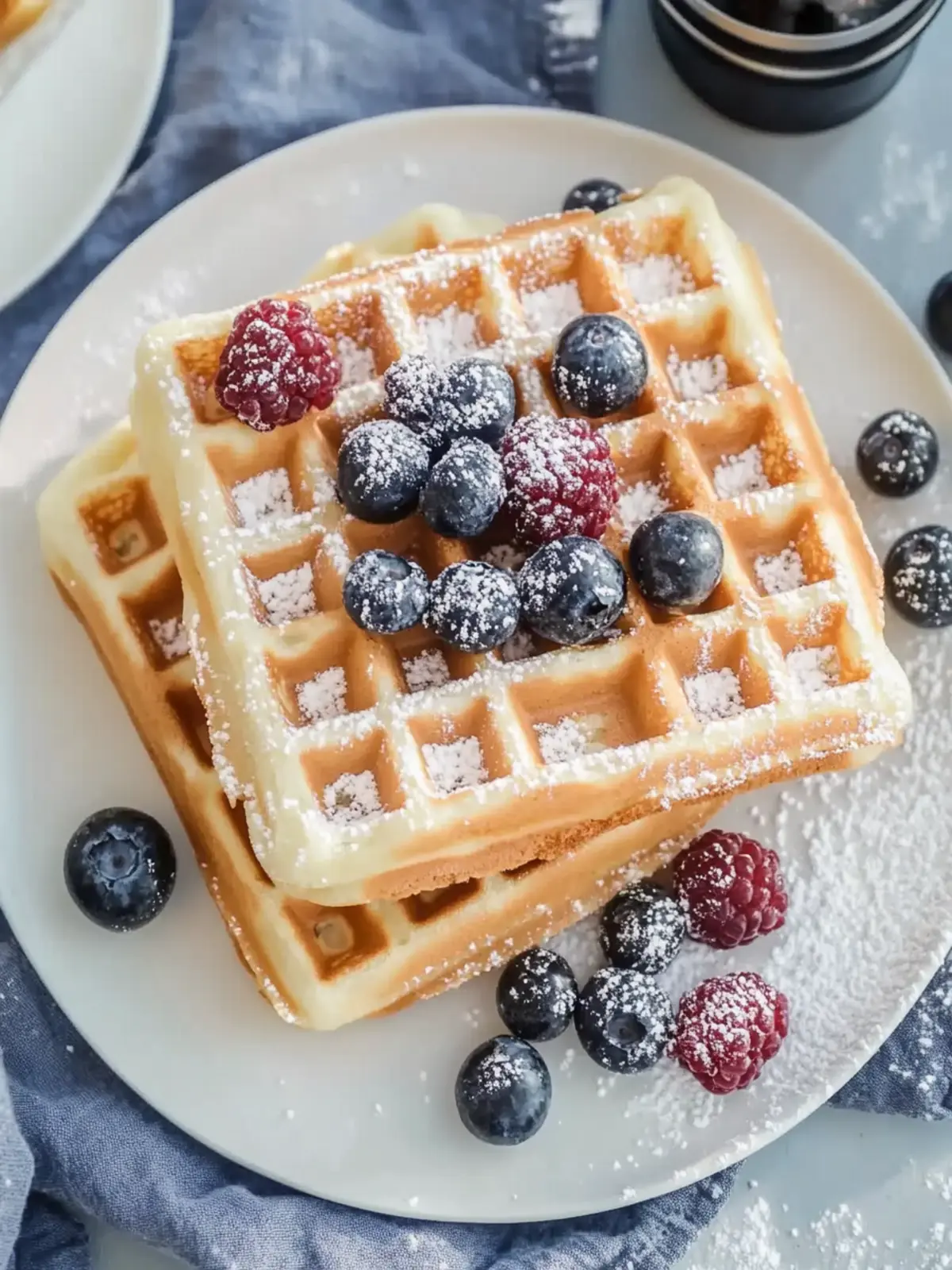 Waffeln ohne Zucker: Gesunder Genuss für deinen Morgen 4 Waffeln ohne Zucker