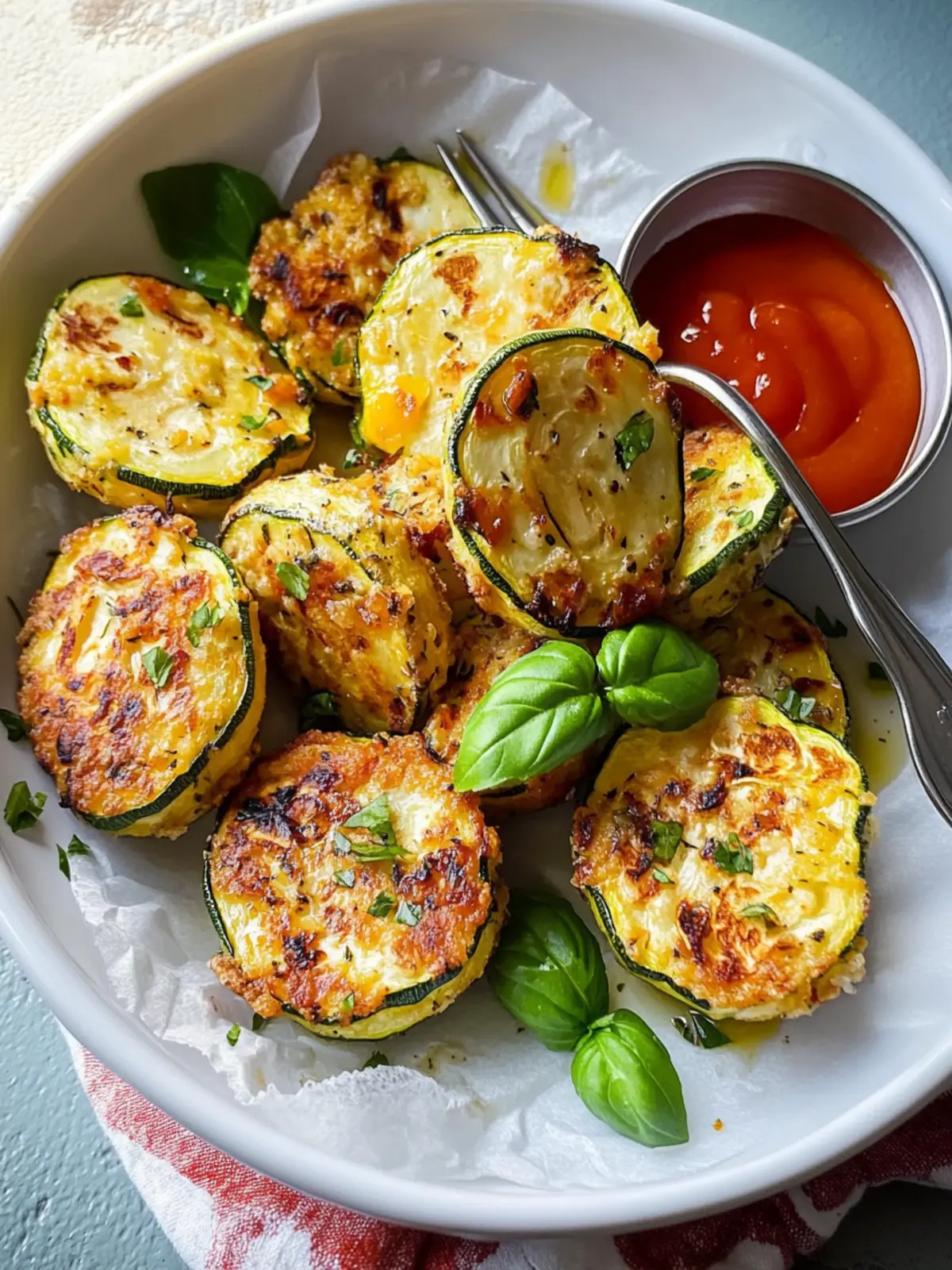 Knusprige Zucchini-Gemüse-Plätzchen für gesunde Snacks 2 Knusprige Zucchini-Gemüse-Plätzchen