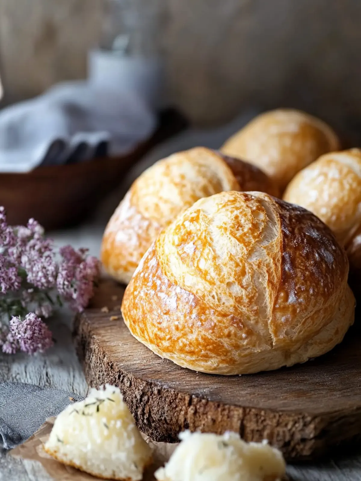 Käsebrötchen wie aus der Bäckerei – Fluffig und Lecker! 5 Käsebrötchen wie aus der Bäckerei
