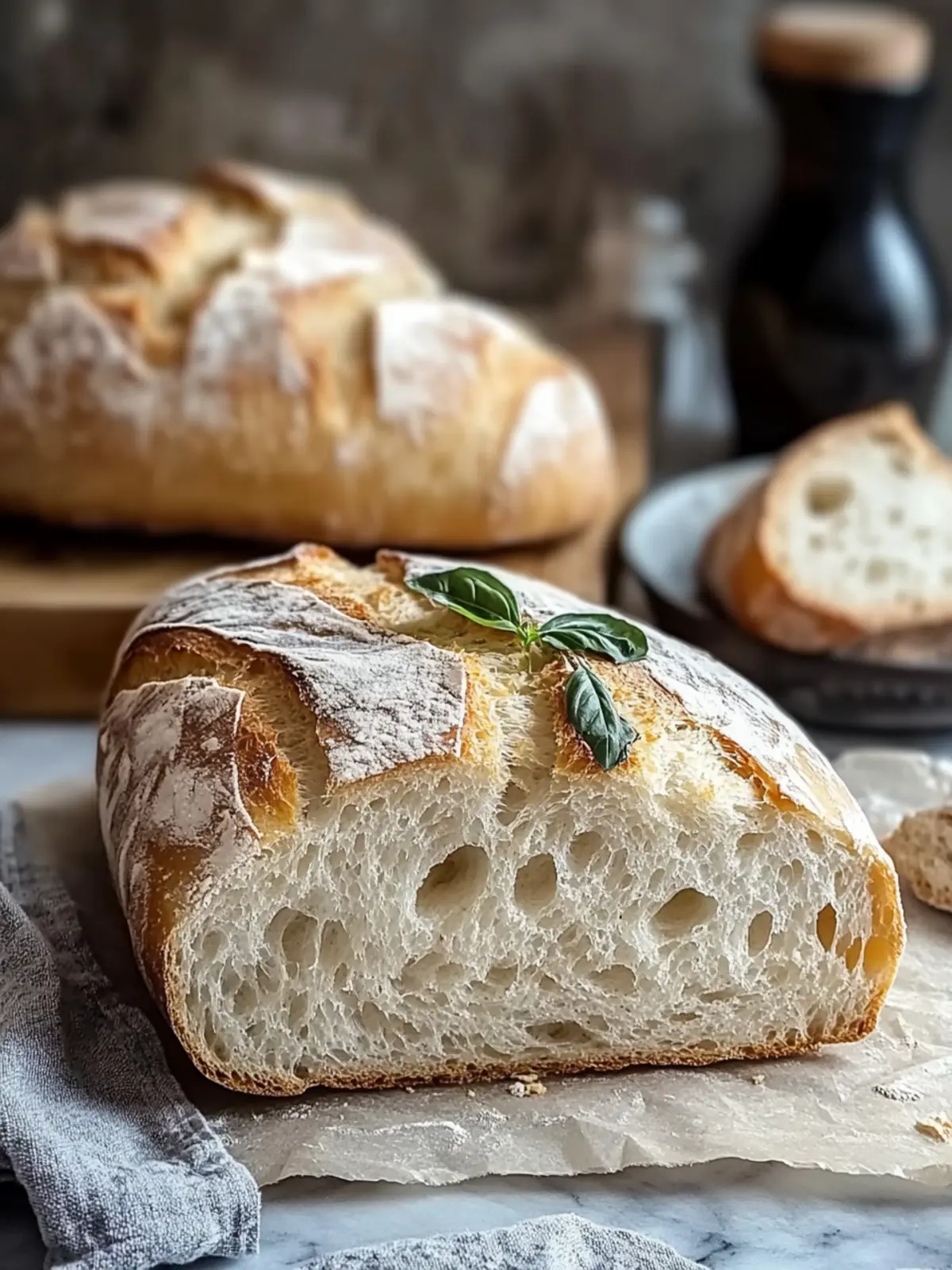 Krustiges italienisches Brot: Einfach selbst backen und genießen 4 Krustiges italienisches Brot