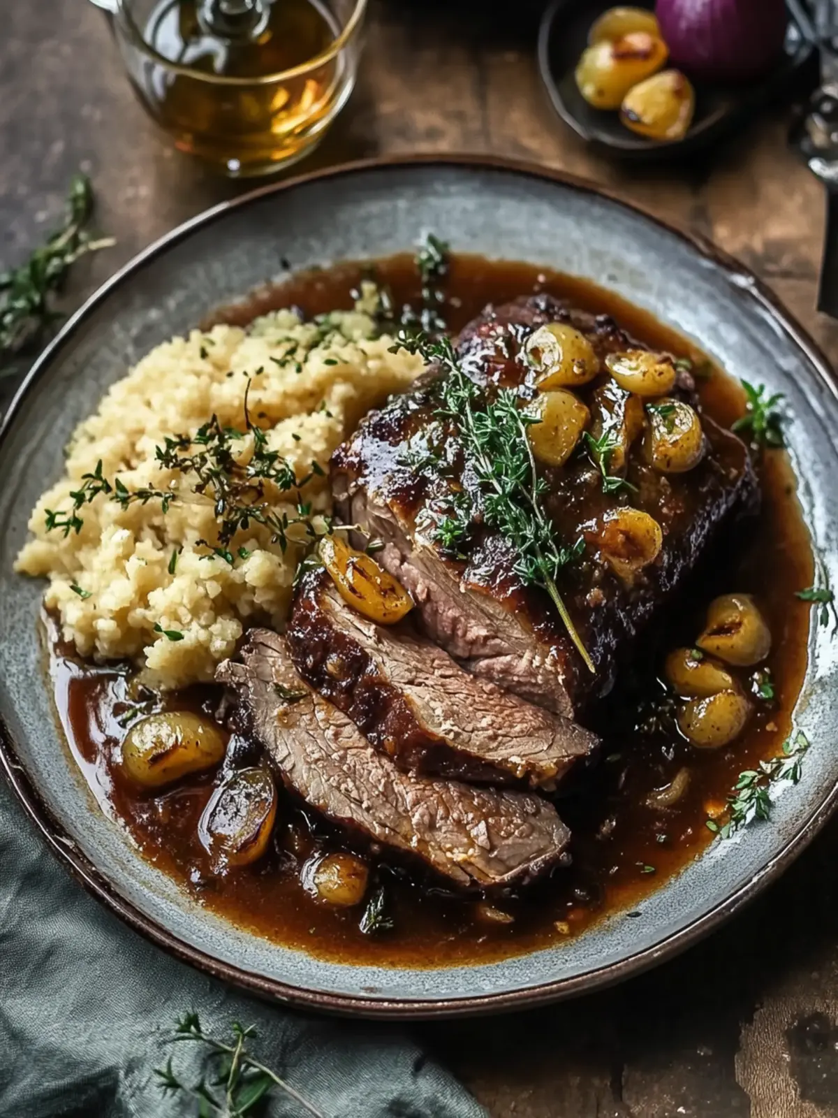 Zarter Traditioneller Sauerbraten für herzliche Abendessen 2 Zarter Traditioneller Sauerbraten