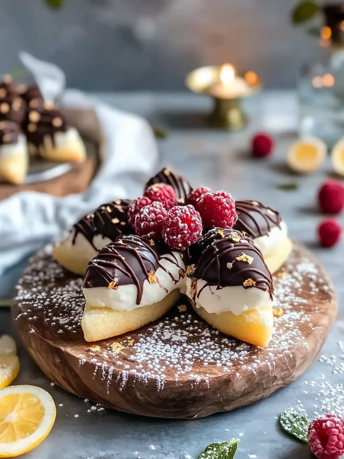 Schokoladengefüllte Blätterteigsterns für süße Genussmomente 2 Schokoladengefüllte Blätterteigsterns