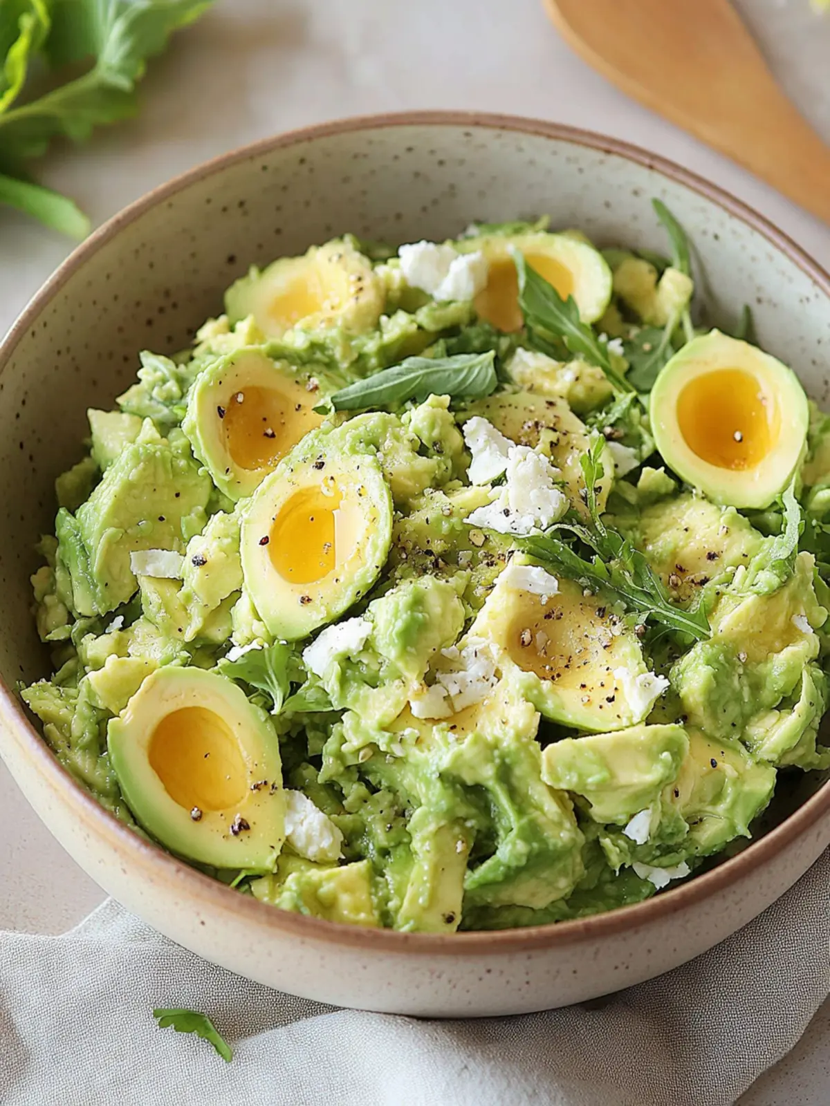 Schneller Avocado Eiersalat für gesundes Wohlfühlessen 5 Avocado Eiersalat