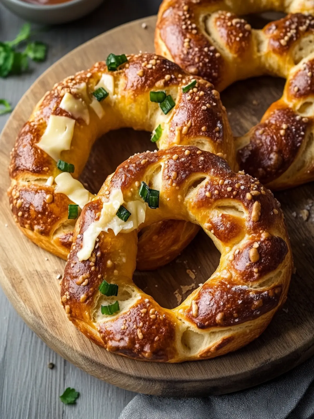 Gebratene Brezeln mit Schinken und Käse – Ein Genuss für Jeden 3 Gebratene Brezeln mit Schinken und Käse