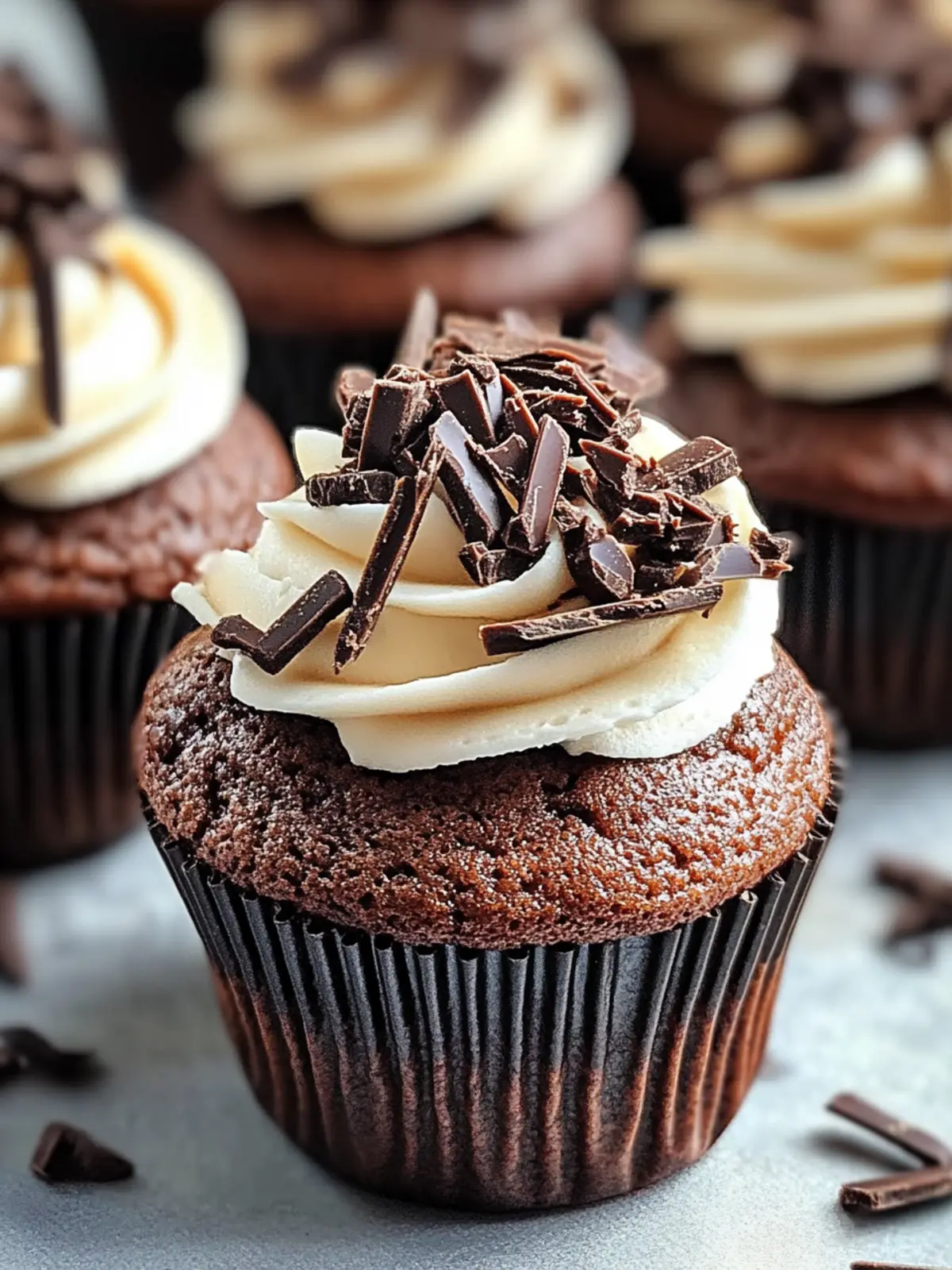 Feuchte Schokoladen-Cupcakes: Der perfekte Genuss für jeden Tag 5 Feuchte Schokoladen-Cupcakes