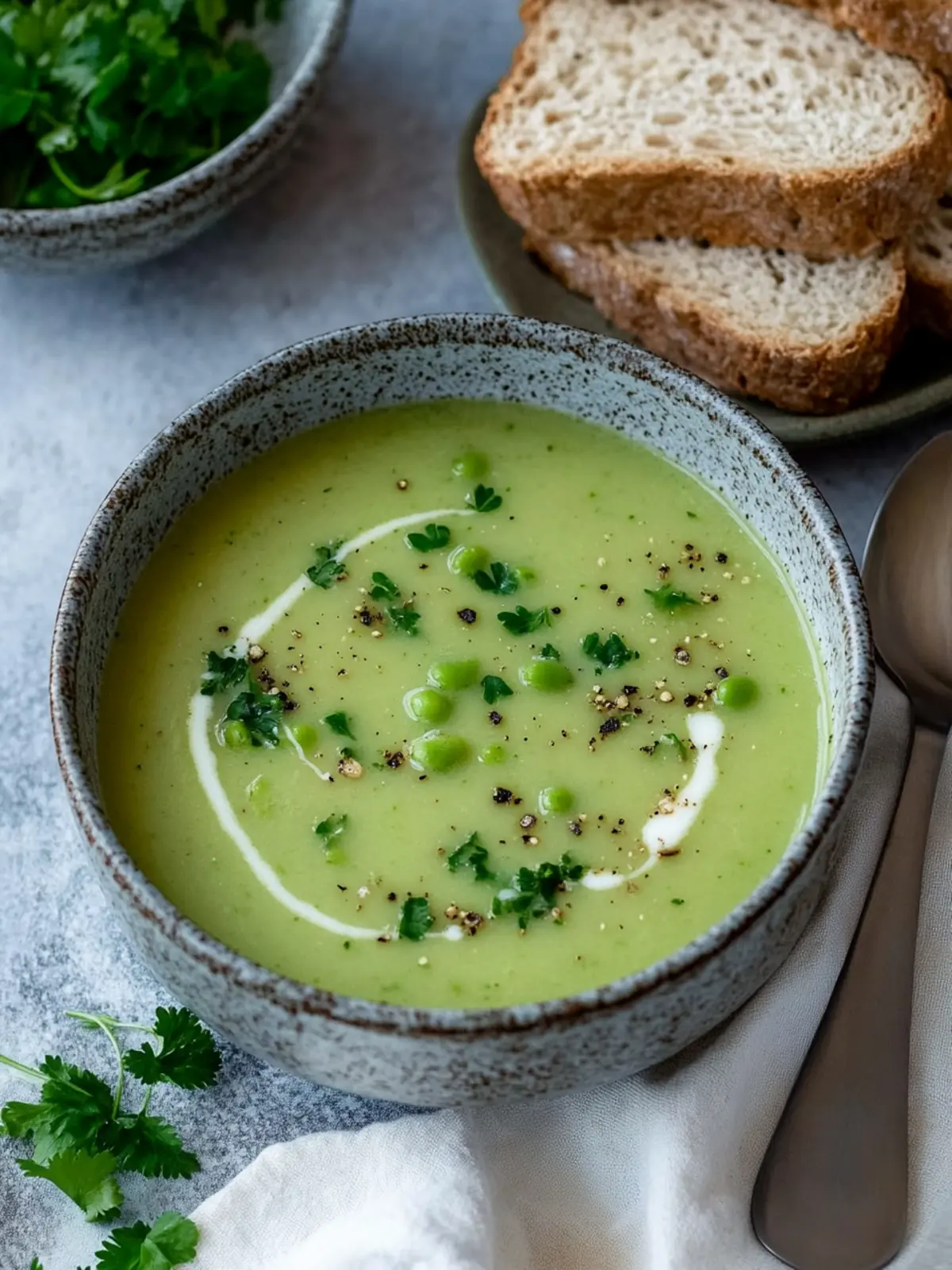 Cremige Brokkolisuppe mit Kartoffeln – Gesund und Schnell genießen 2 Brokkolisuppe mit Kartoffeln