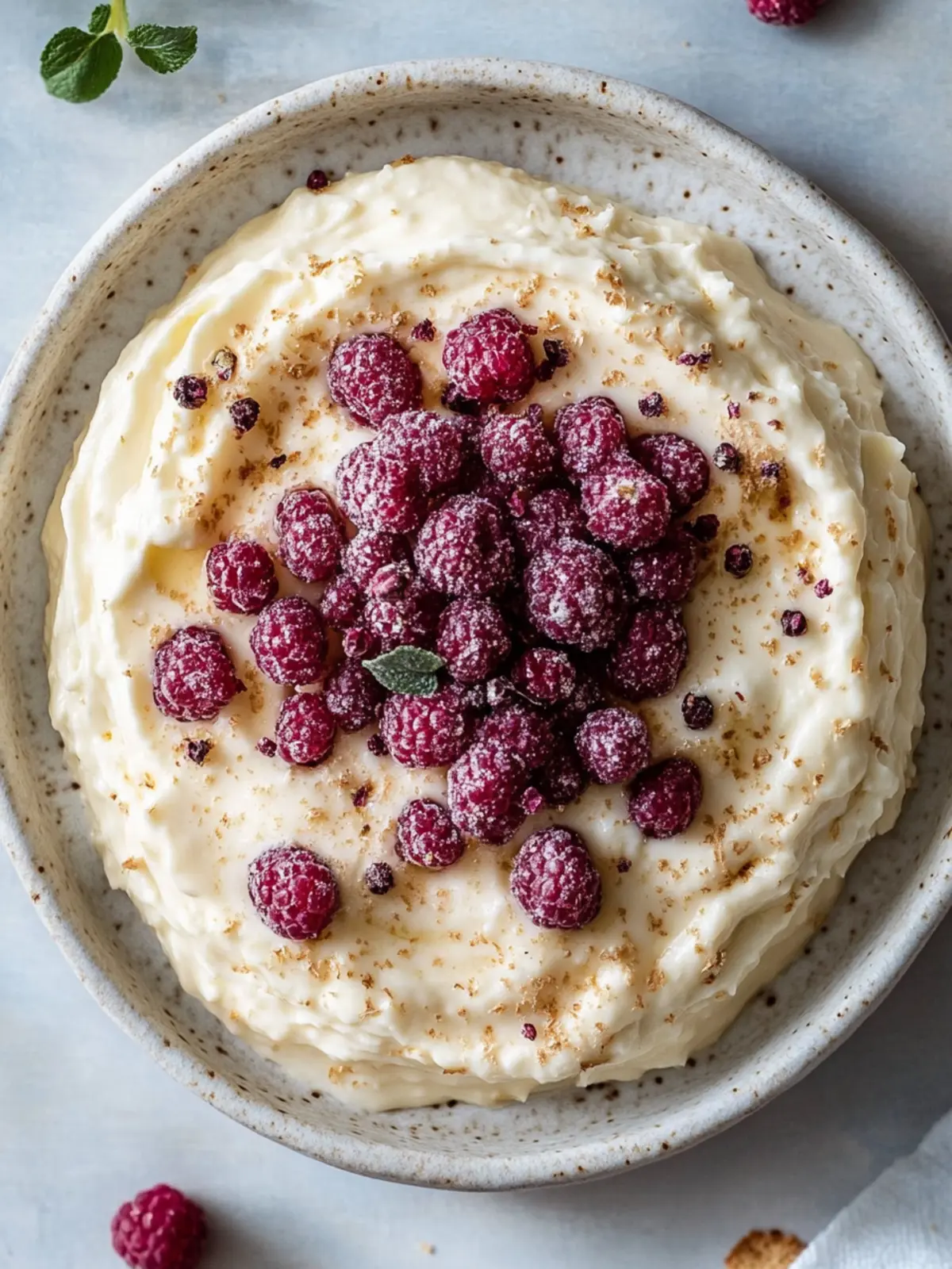 Glitzeriger Käsekuchendip für jeden festlichen Anlass 4 Glitzeriger Käsekuchendip