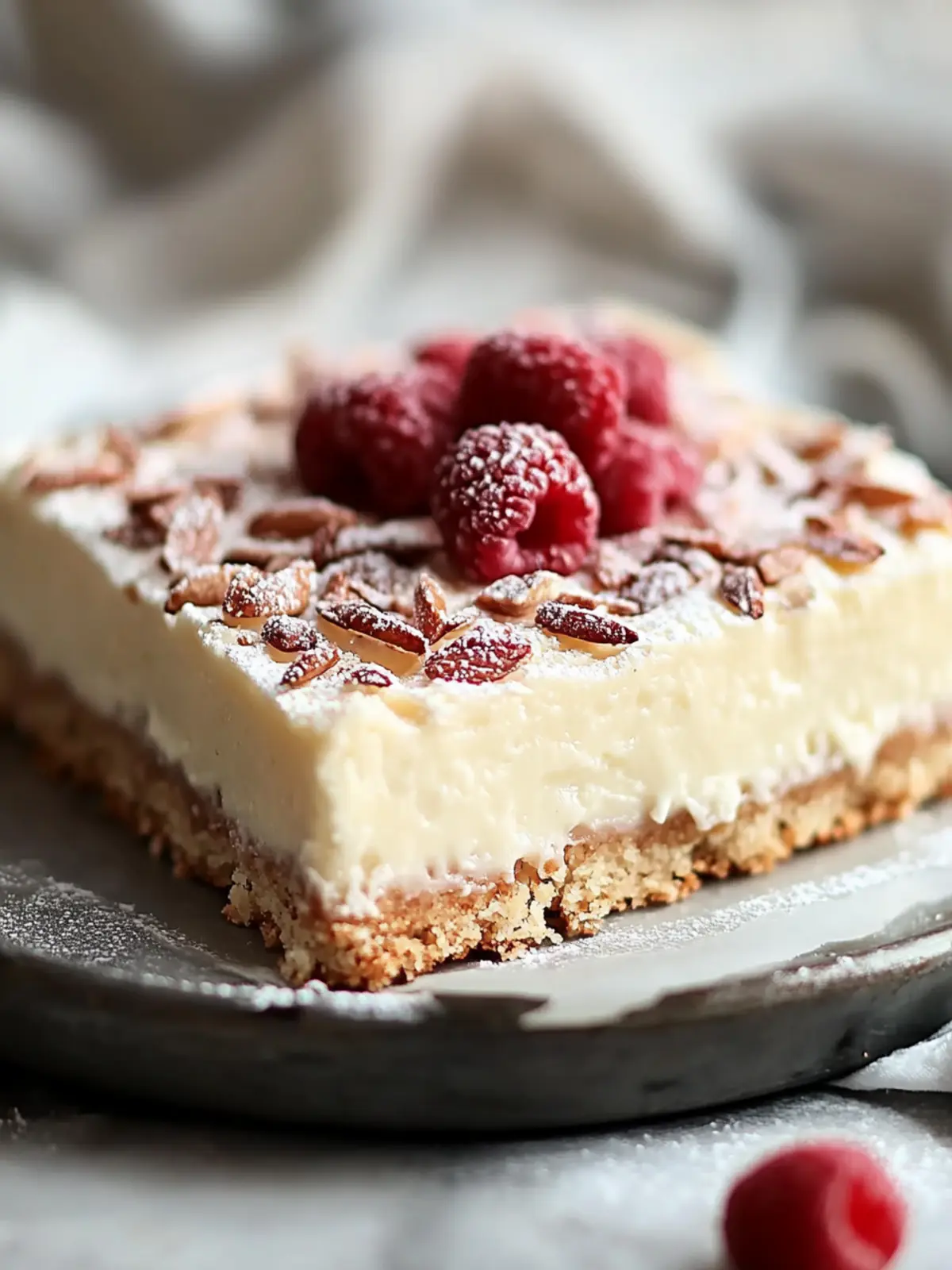 Italienischer Sahneblattkuchen