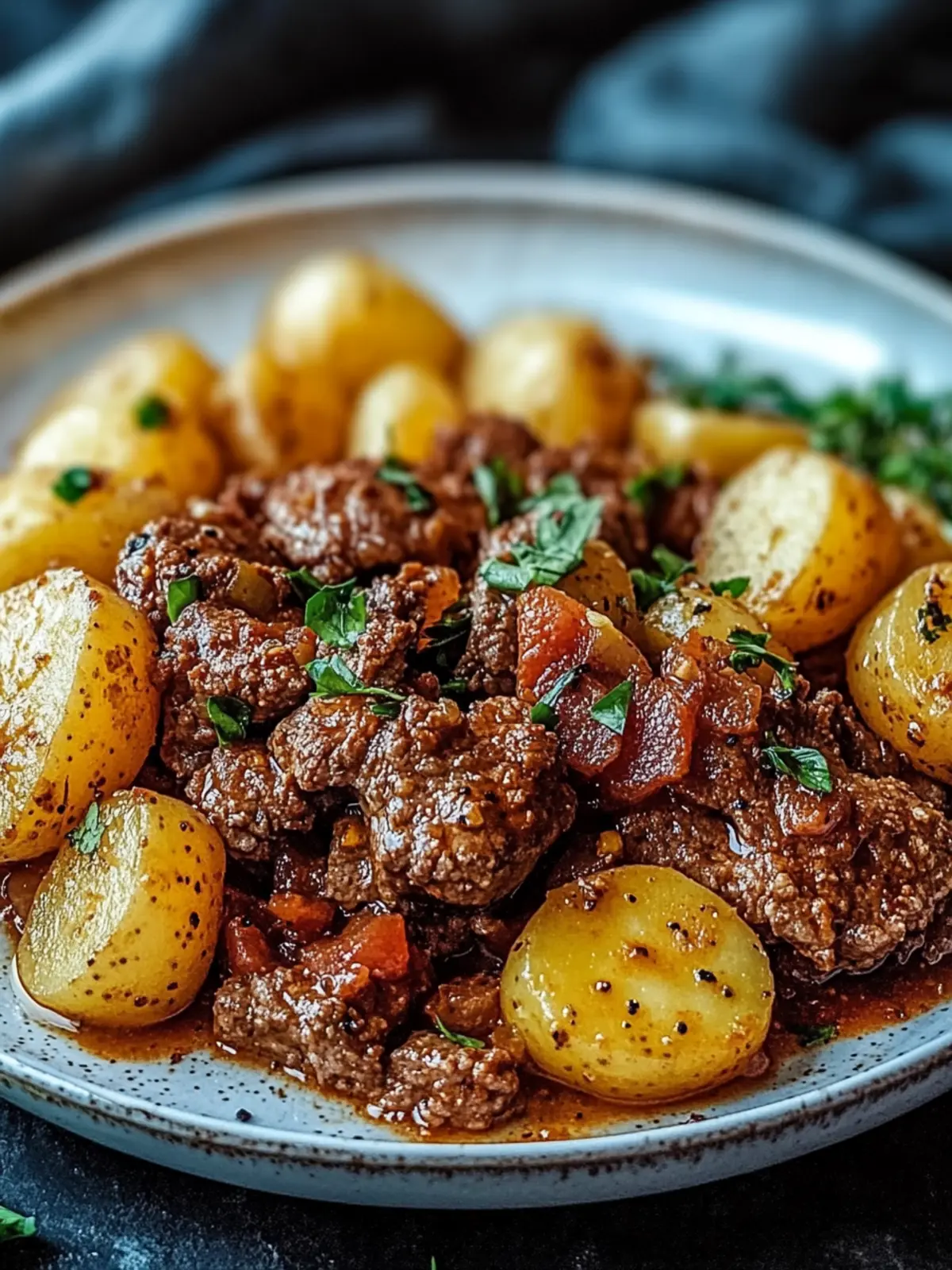 Hackfleisch mit Kartoffeln, das du lieben wirst