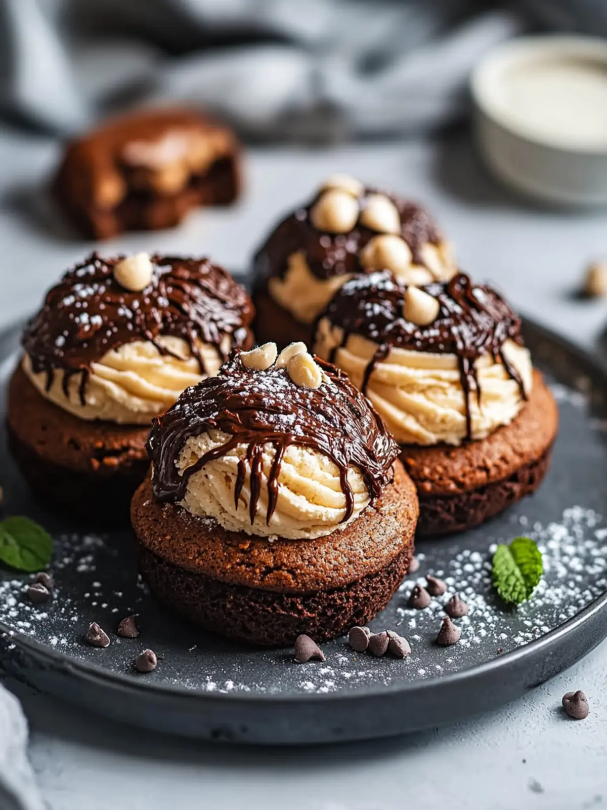 Schokoladen-Karamell-Kekse