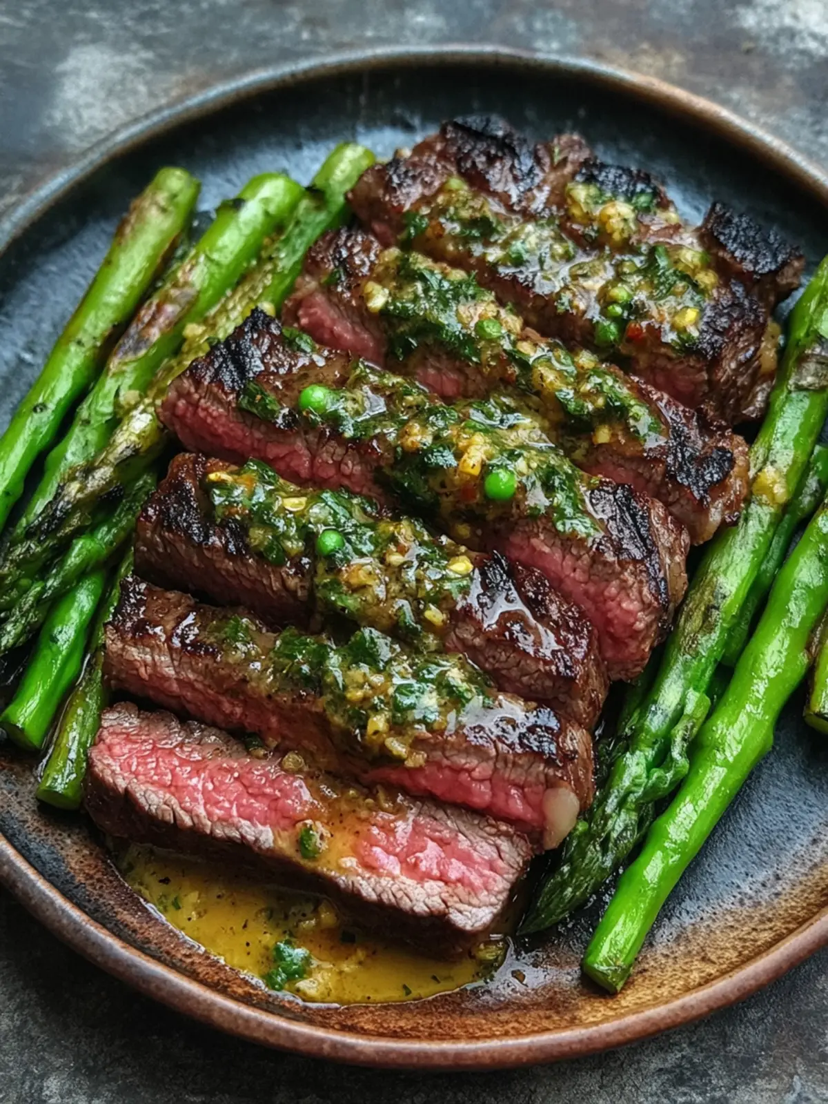 Einfaches Blechpfannen-Steak und Spargel Rezept mit Zitronenbutter 4 Einfaches Blechpfannen-Steak und Spargel Rezept