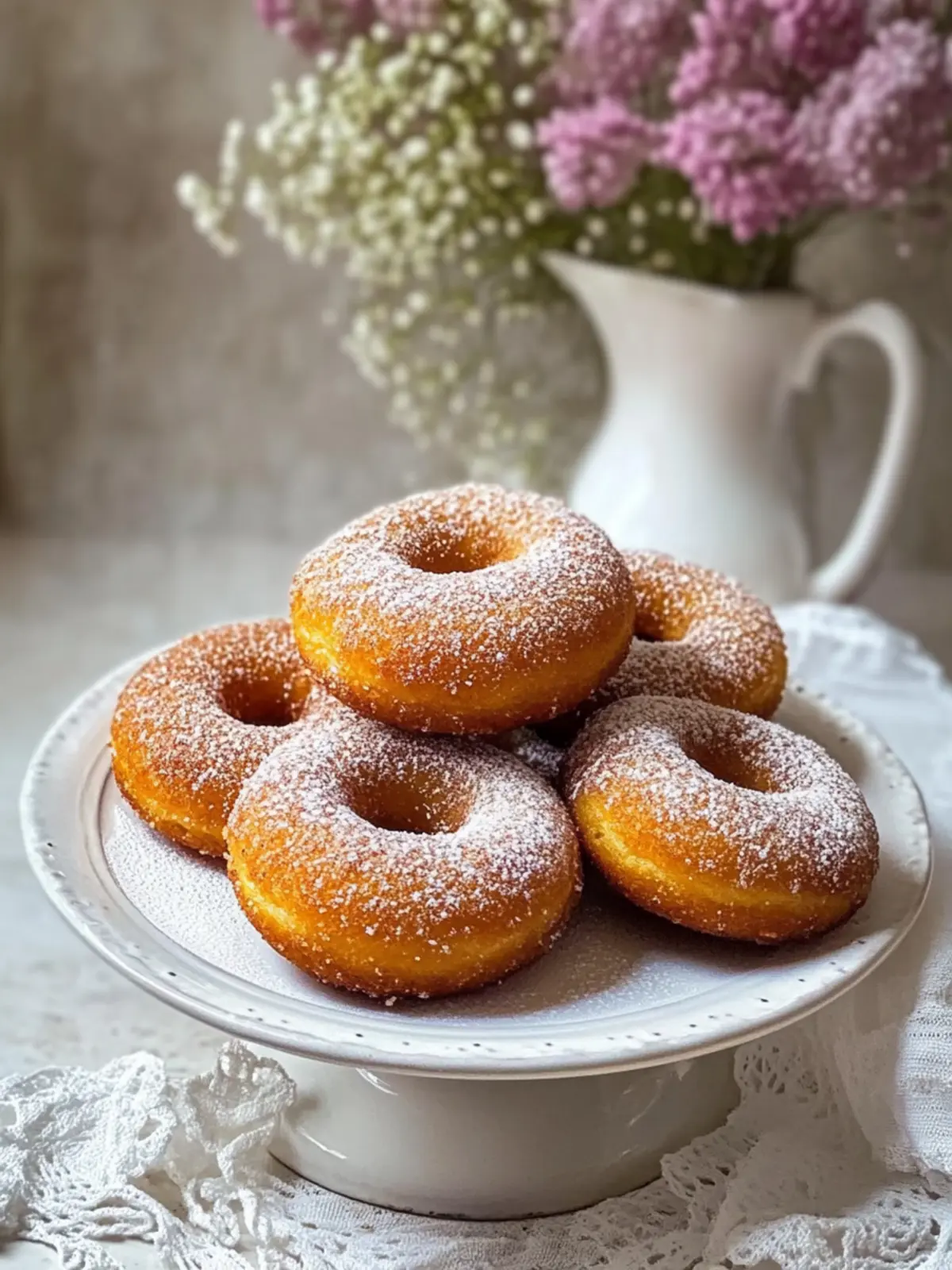 Gebackene gewürzte Kürbisdonuts für den perfekten Herbstsnack 5 Gebackene gewürzte Kürbisdonuts