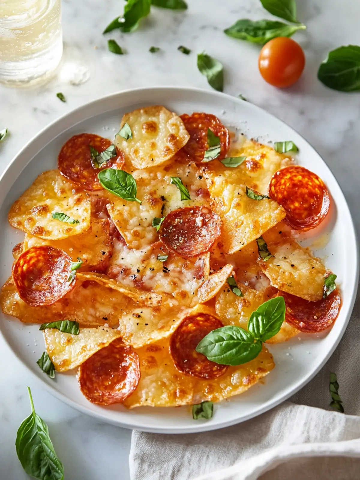 Knusprige Pizza Chips: Perfekte Party-Snacks für jeden Anlass 2 Knusprige Pizza Chips: Perfekte Party