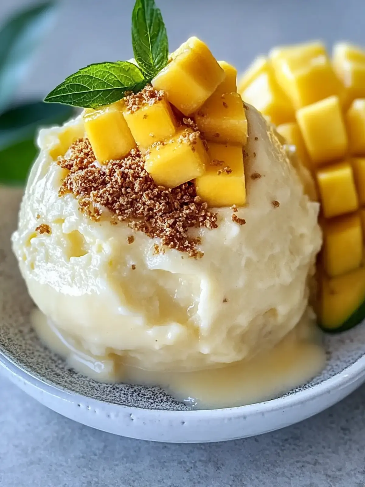 Einfache Thai-Klebereis mit Mango Rezept für köstliche Sommermomente 3 Einfache Thai-Klebereis mit Mango Rezept mit cremiger Kokosmilch perfekt für Sommerdesserts
