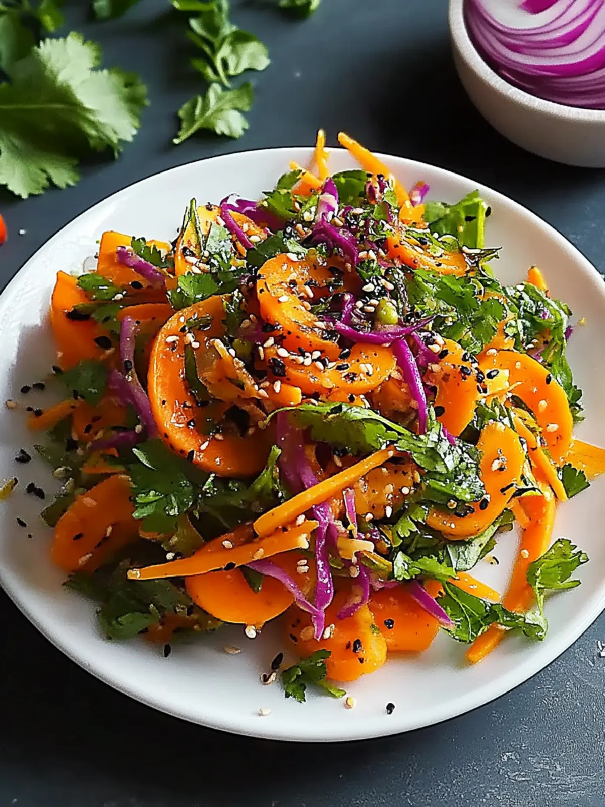 Koreanische Karottensalat: Frisch & Schnell zubereitet! 5 Koreanische Karottensalat