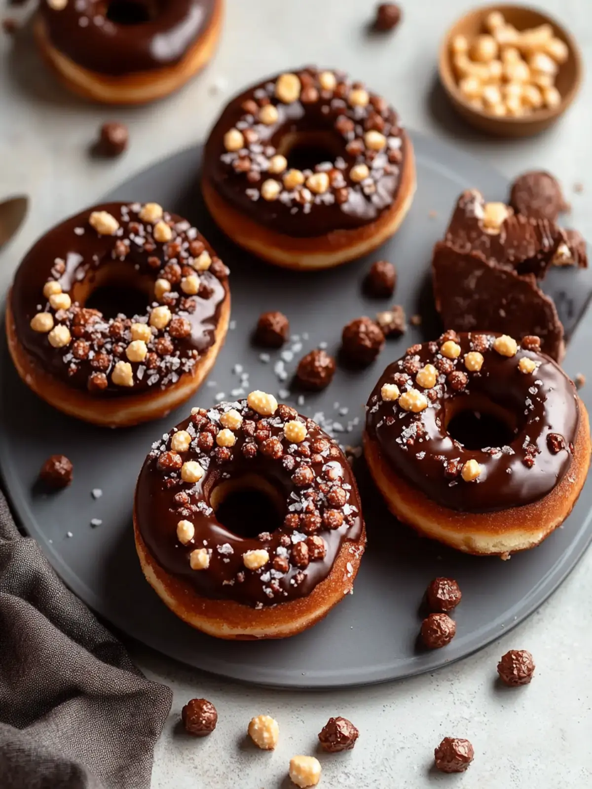 Ferrero Rocher inspirierte Donuts