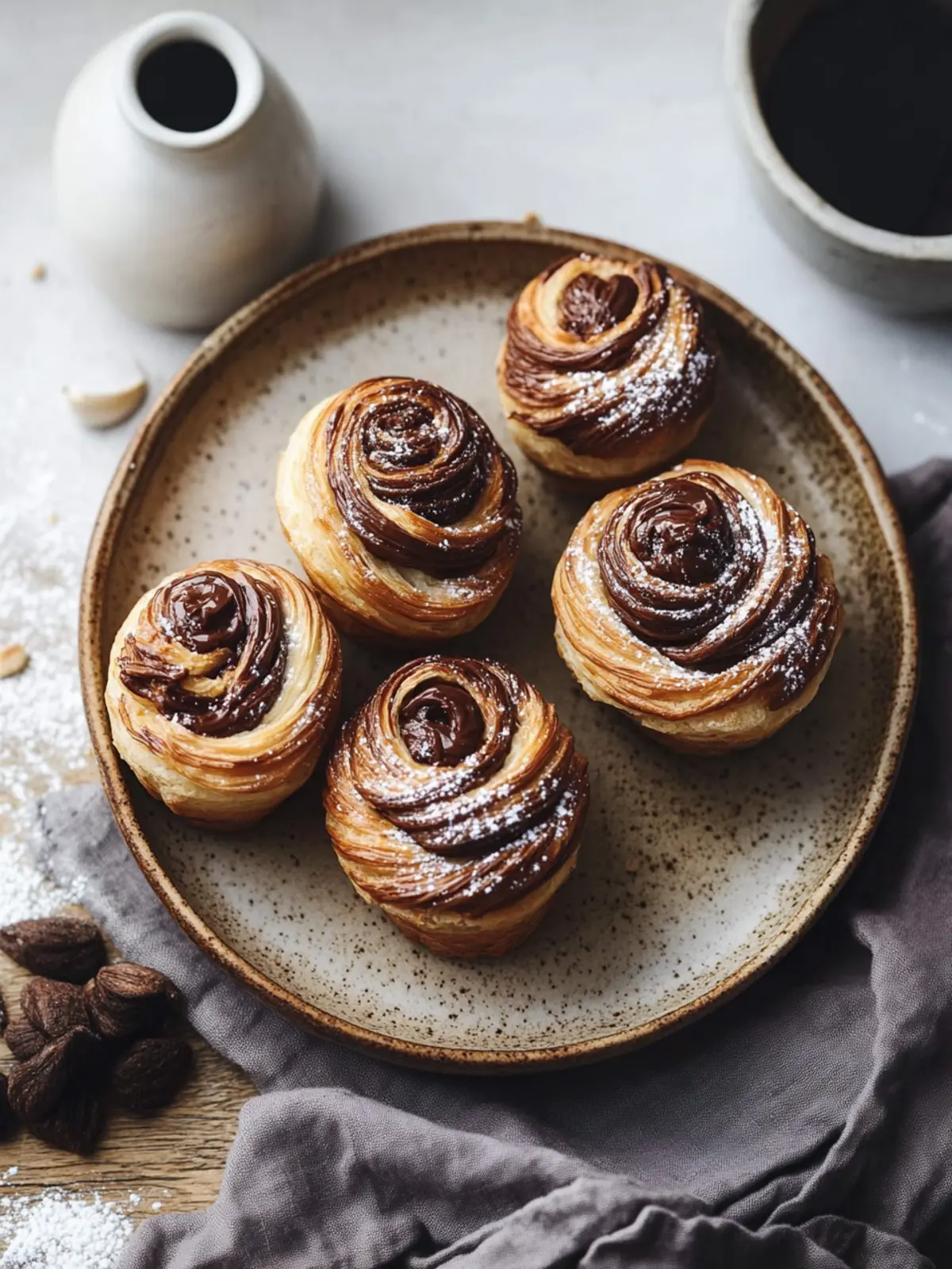 Nutella Cruffins: Himmlisch Flaky und Einfach Selber Backen 3 Nutella Cruffins