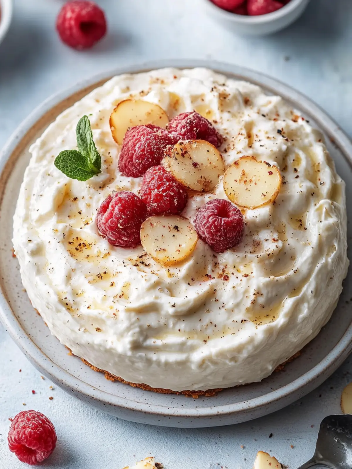 Glitzeriger Käsekuchendip für jeden festlichen Anlass 3 Glitzeriger Käsekuchendip