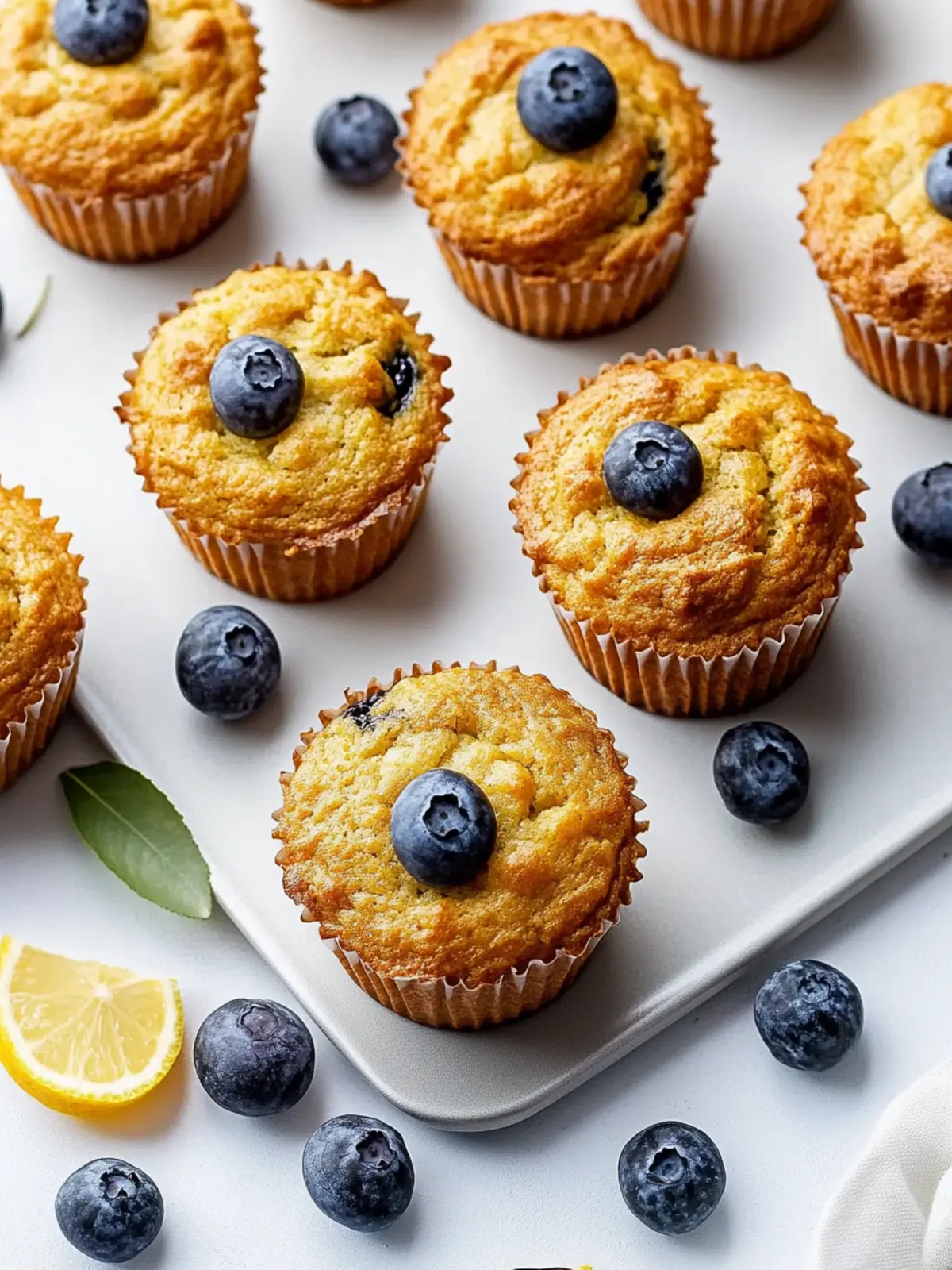 Vegane Zitronen-Blaubeer-Muffins für den perfekten Start in den Tag 3 Vegane Zitronen-Blaubeer-Muffins