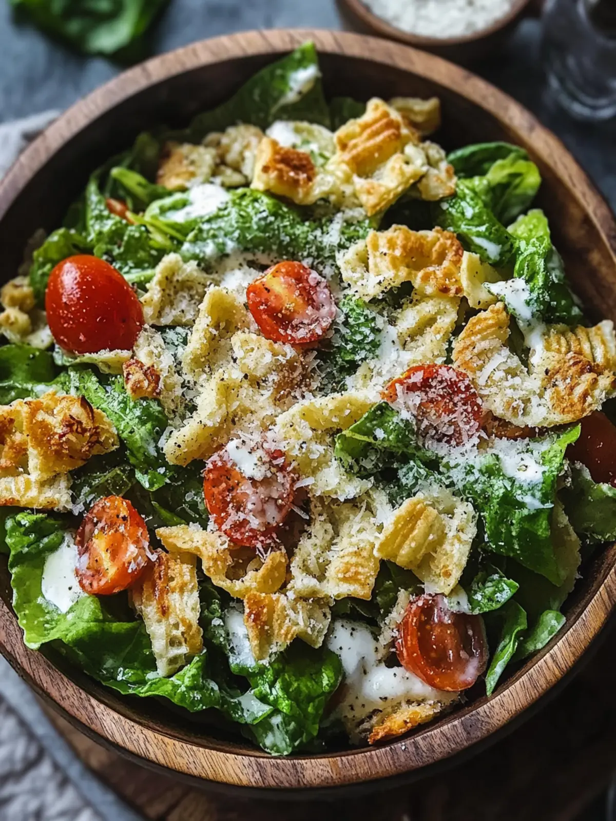 Cremiger Caesar-Pasta-Salat für den perfekten Sommertag 3 Caesar-Pasta-Salat
