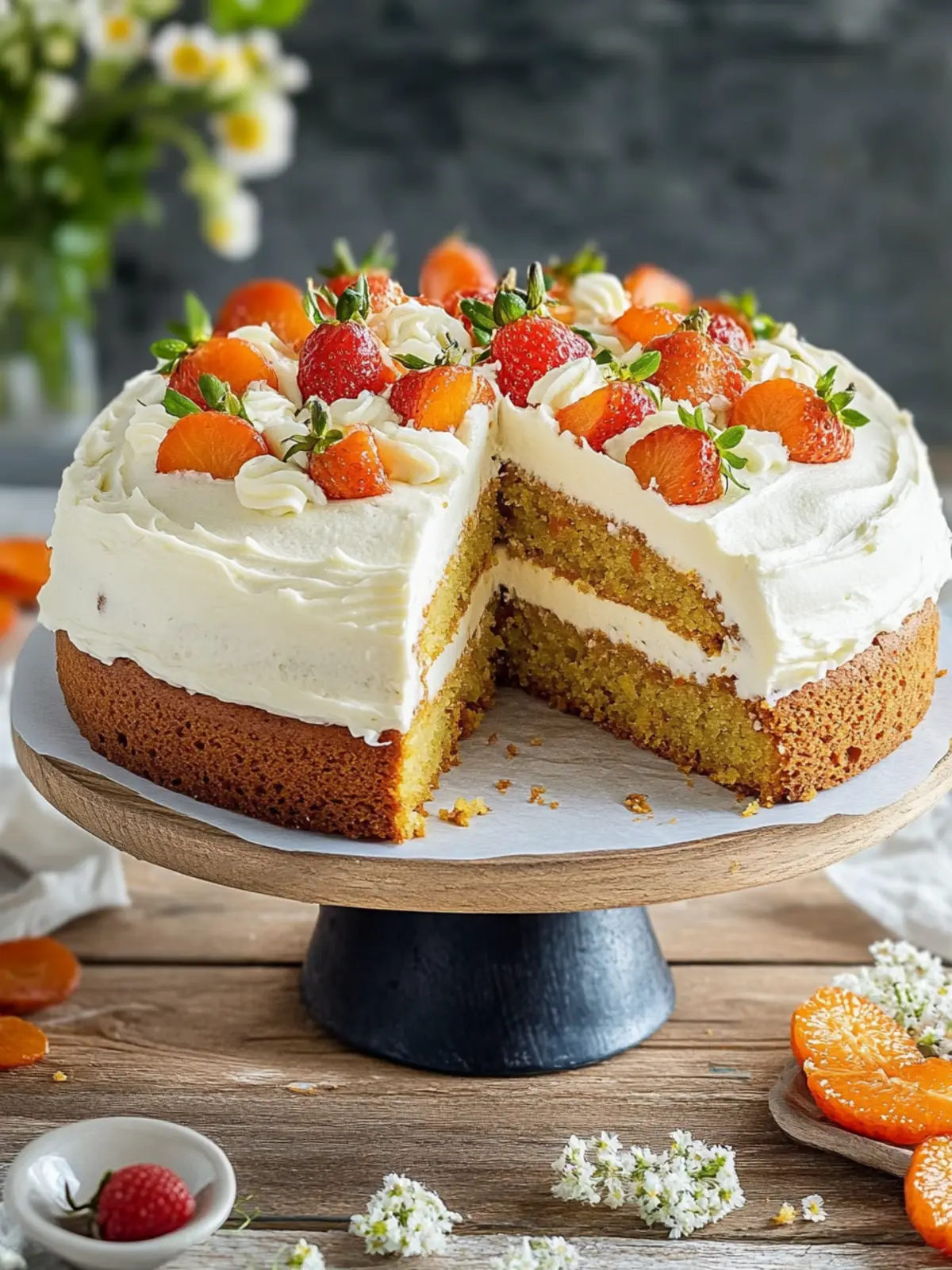 Feuchter Karottenkuchen mit Frosting für unvergessliche Momente 2 Feuchter Karottenkuchen mit Frosting