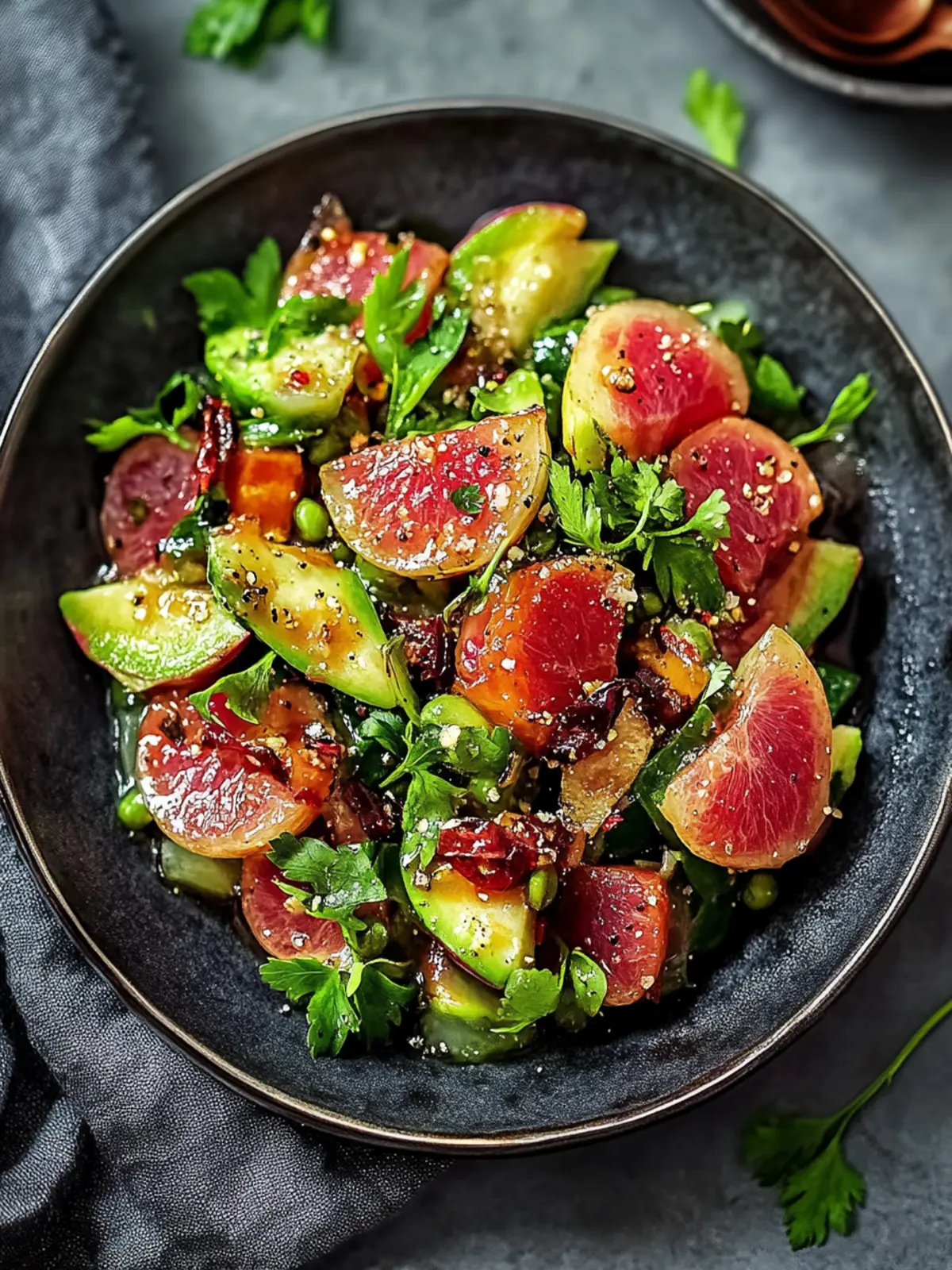 Honig Sriracha Überzogene Rosenkohl mit Speck Glück für Genießer 3 Honig Sriracha Überzogene Rosenkohl mit Speck Glück