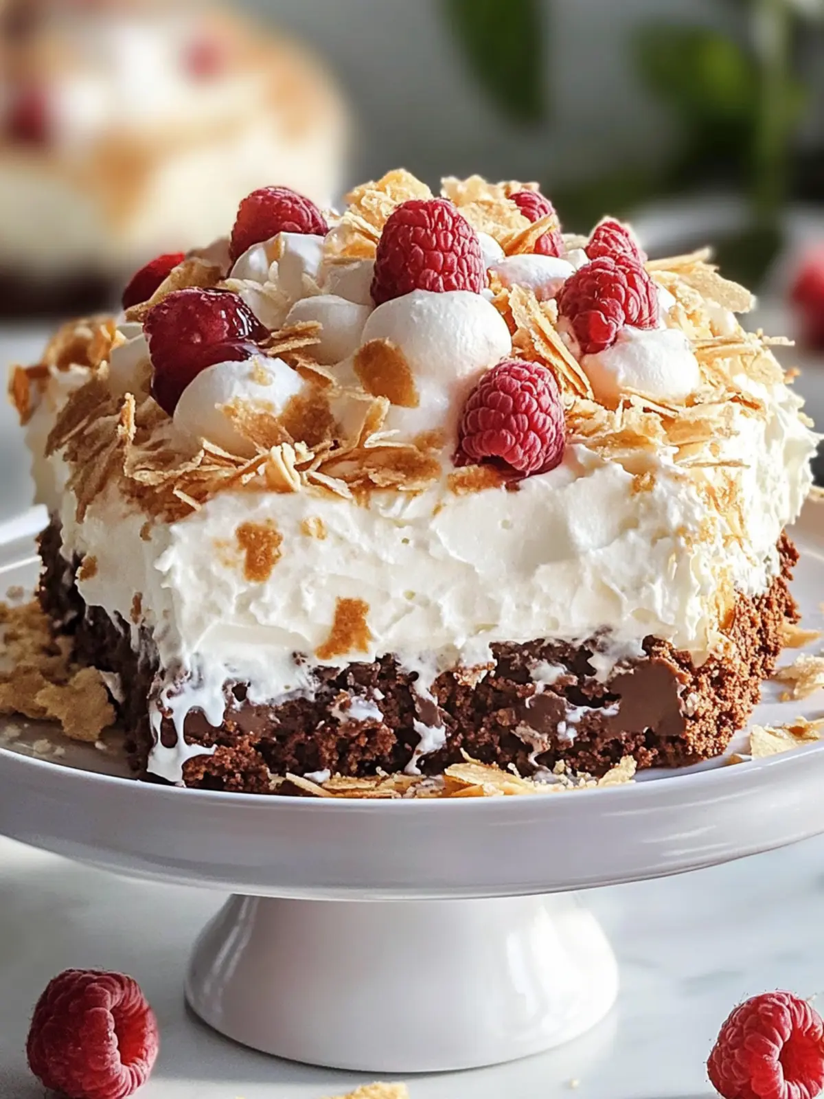 Mounds Poke Kuchen: Ein himmlischer Genuss für Schokoladenliebhaber 5 Mounds Poke Kuchen