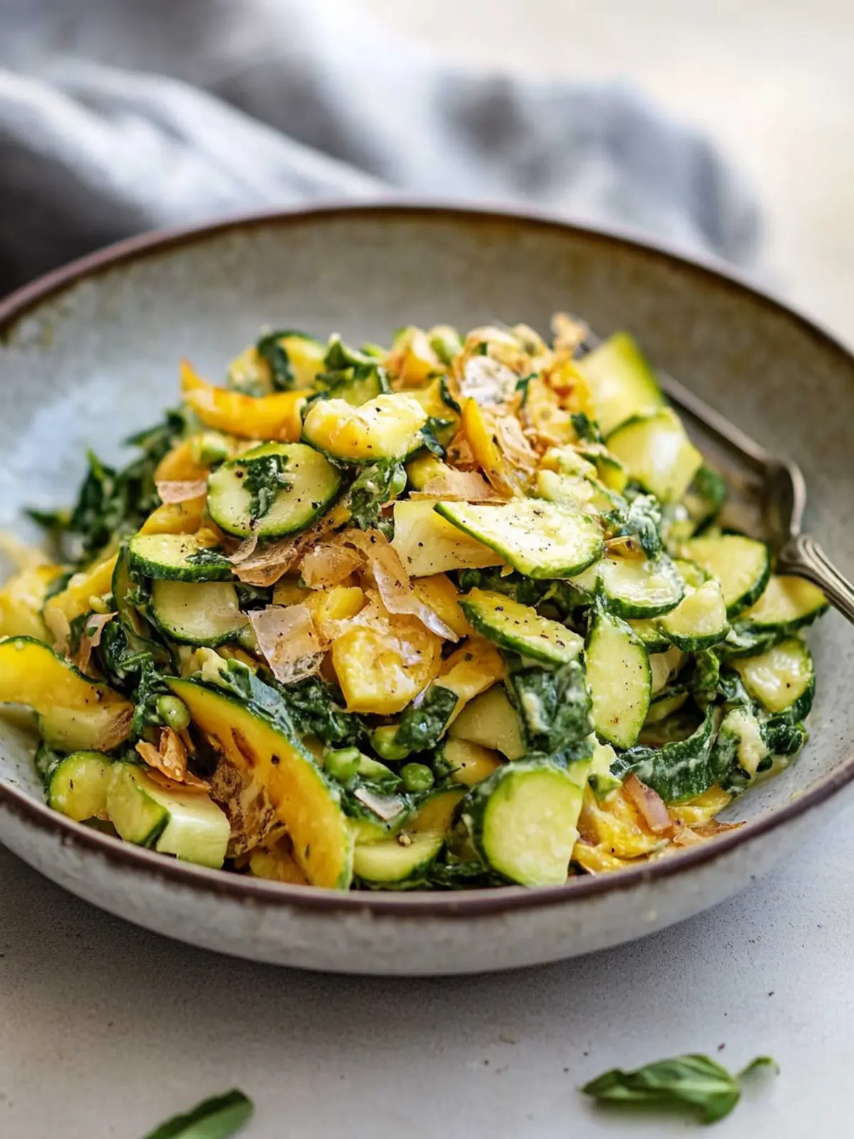 Karamellisierter Zitronen-Geriebene Zucchini- und Grünkohlsalat für jeden Anlass 3 Karamellisierter Zitronen-Geriebene Zucchini- und Grünkohlsalat