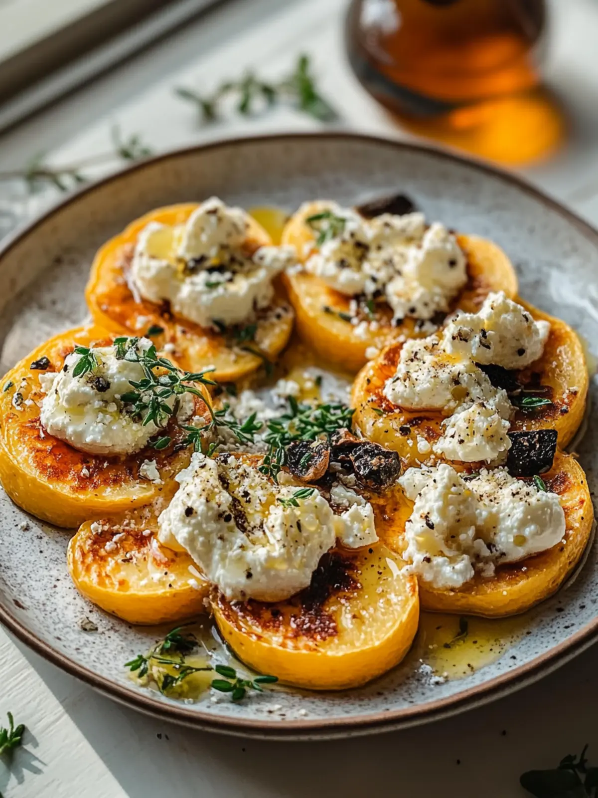 Honig-Feta Süßkartoffel-Runden: Der Hit für deinen Tisch 4 Honig-Feta Süßkartoffel-Runden