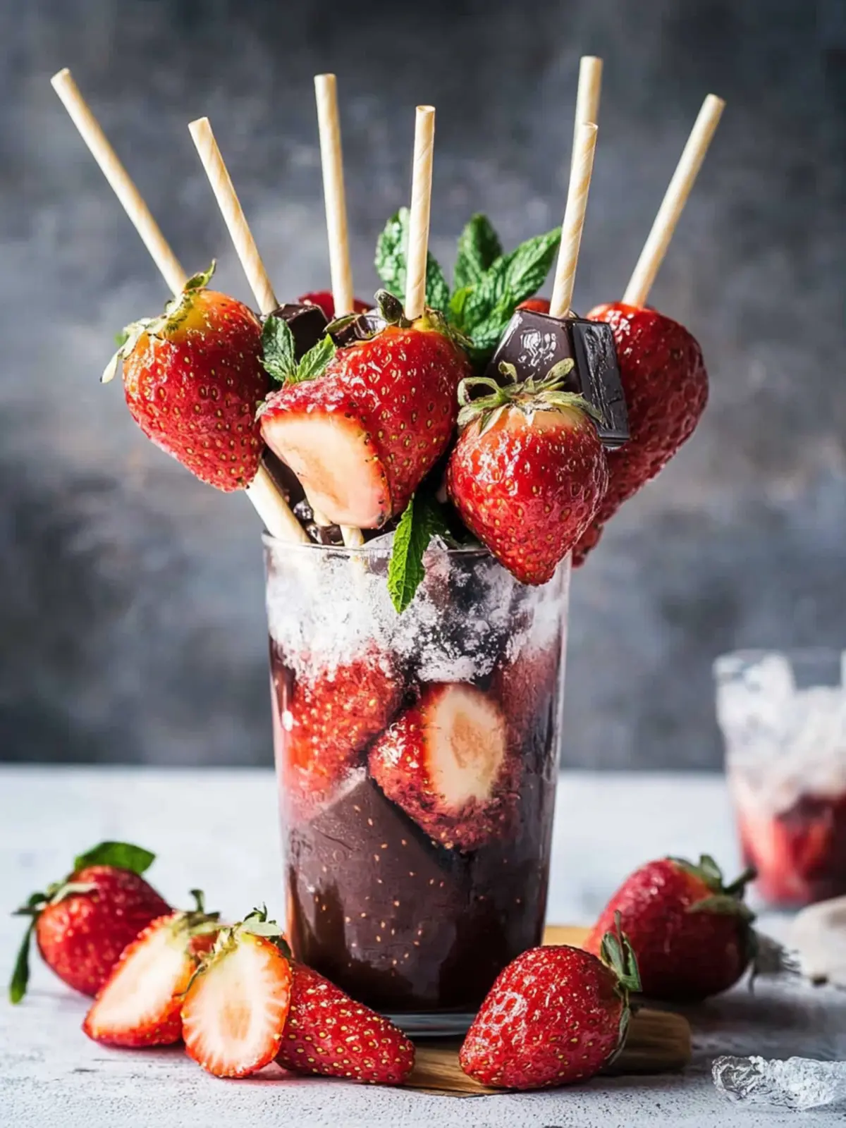 Schokoladen-Erdbeerenstrauß: Süße Überraschung für jeden Anlass 4 Schokoladen-Erdbeerenstrauß