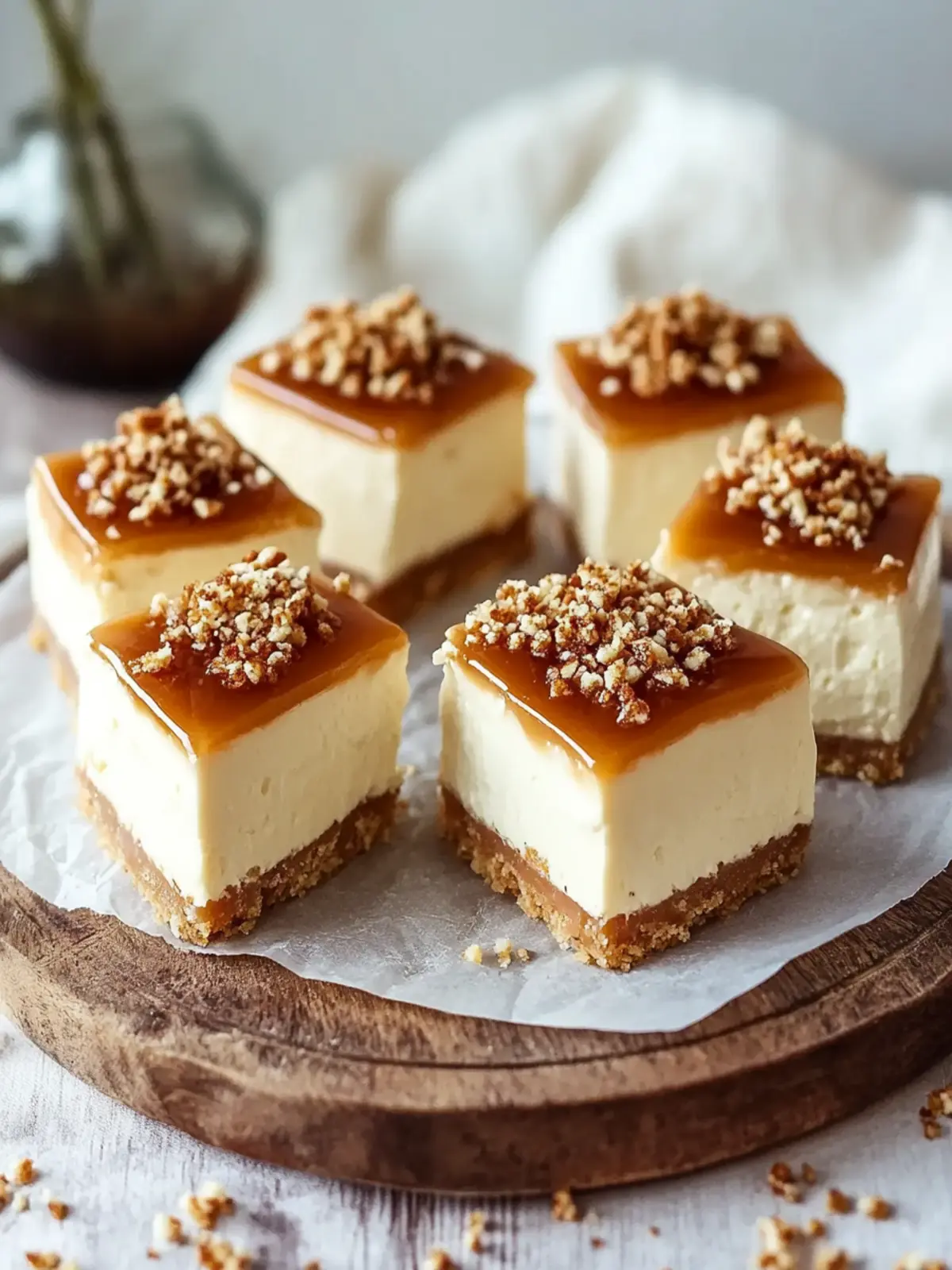 Keine Backen Karamell Käsekuchen Riegel - Einfacher Genuss für Alle 3 Keine Backen Karamell Käsekuchen Riegel