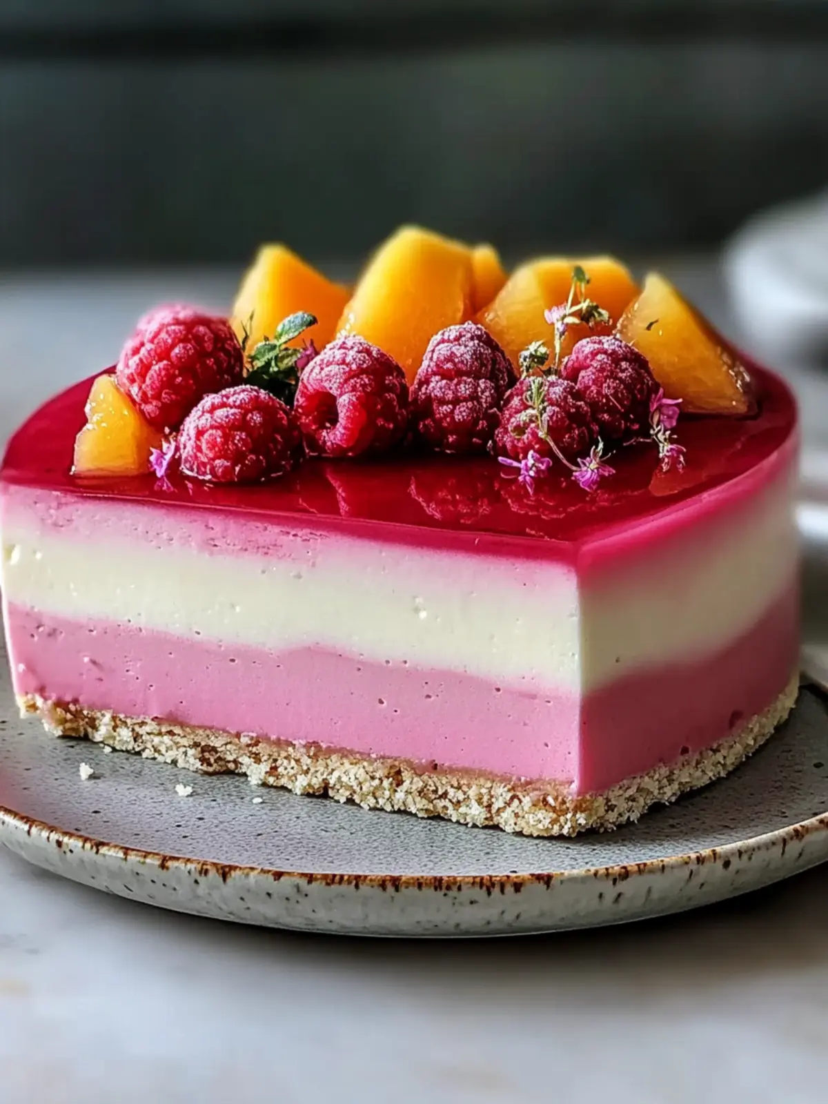 Himmlische Mango Himbeere Mousse Torte für jeden Anlass 2 Himmlische Mango Himbeere Mousse Torte