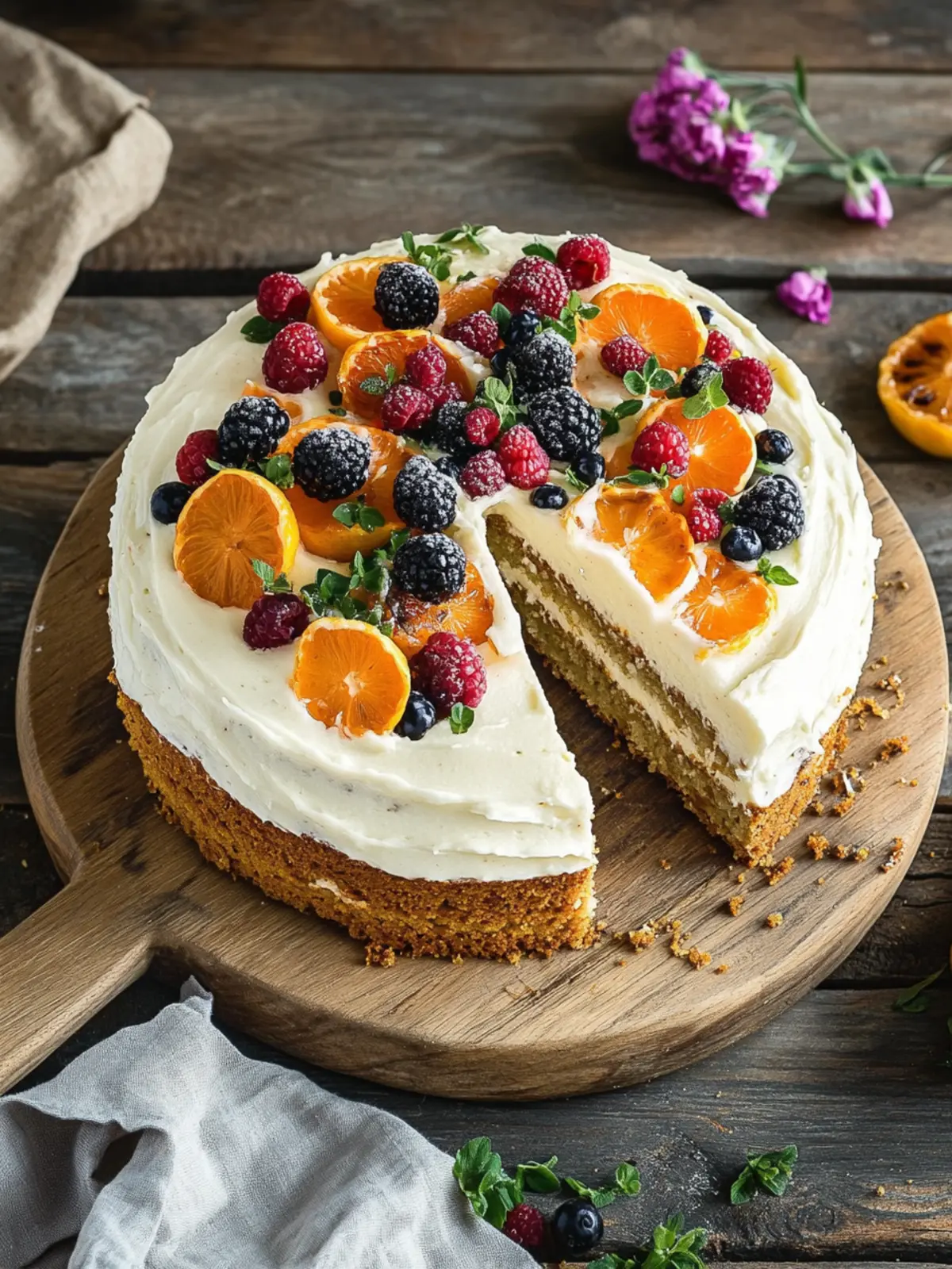 Feuchter Karottenkuchen mit Frosting für unvergessliche Momente 4 Feuchter Karottenkuchen mit Frosting