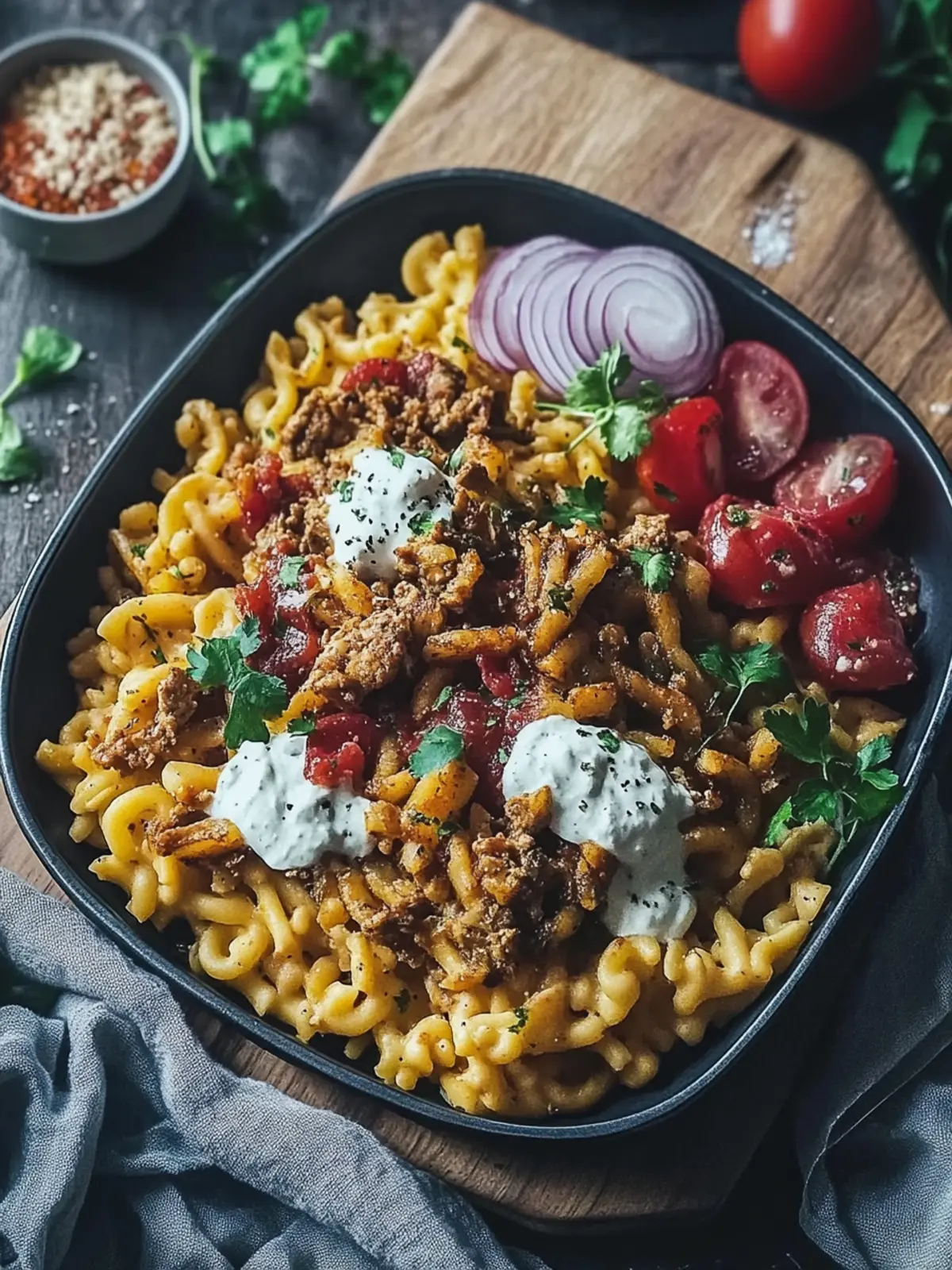 Leckeres Gyros Spätzle Blech für Einfachen Genuss zu Hause 4 Gyros Spätzle Blech