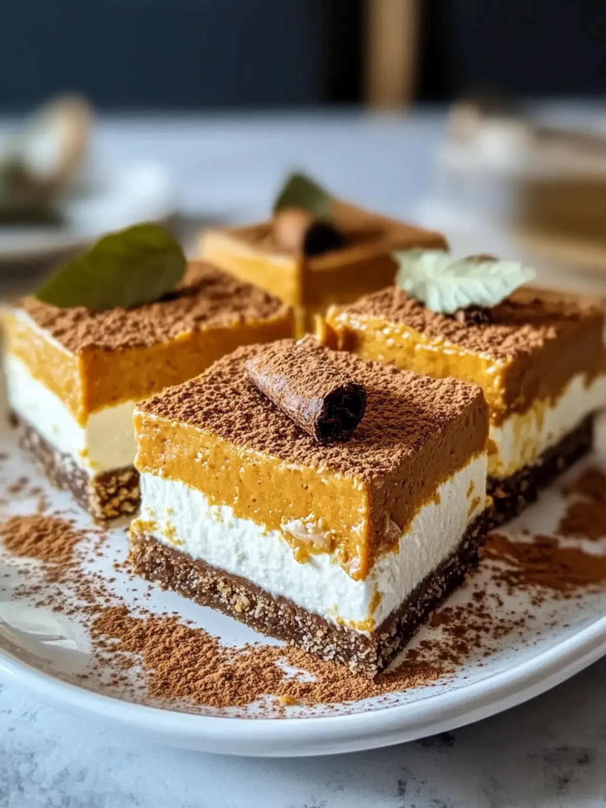 Kürbis-Cheesecake-Riegel Heute: Ein köstlicher Herbstgenuss 5 Kürbis-Cheesecake-Riegel Heute