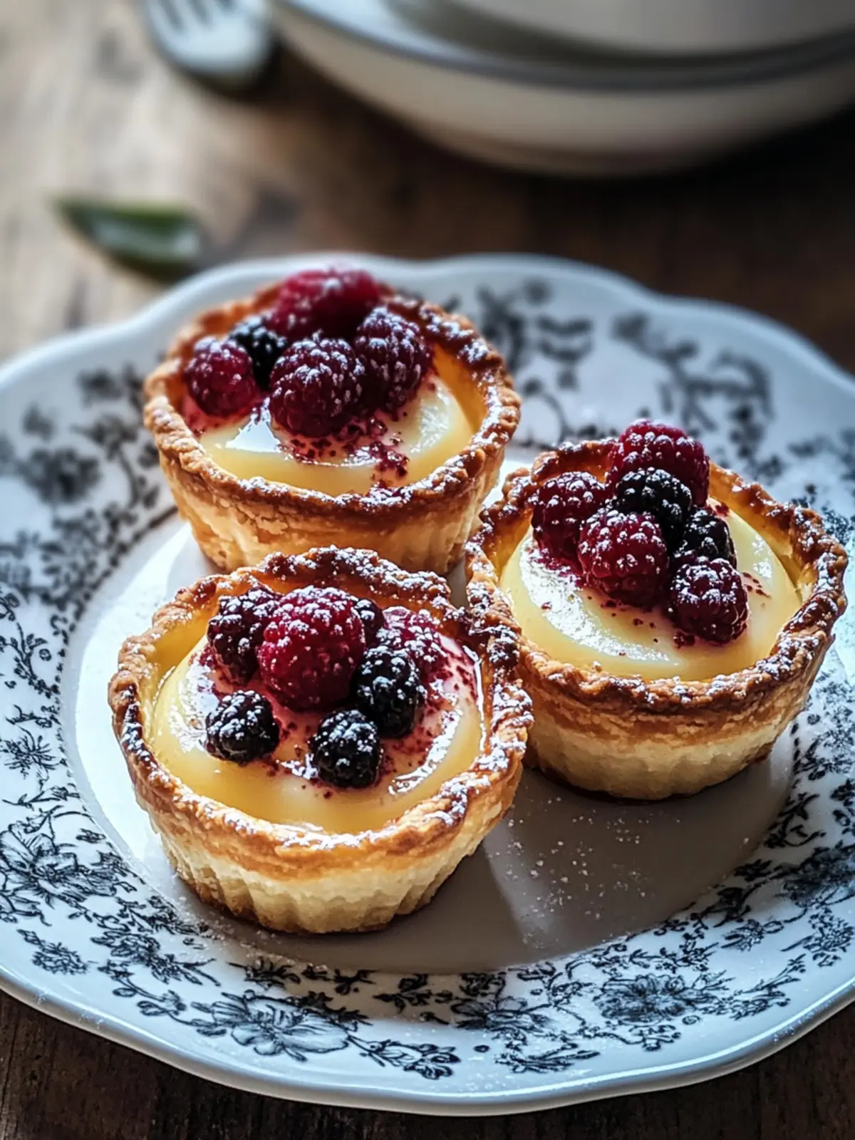 Portugiesische Pudding-Törtchen: Cremiger Genuss für Zuhause 4 Portugiesische Pudding-Törtchen