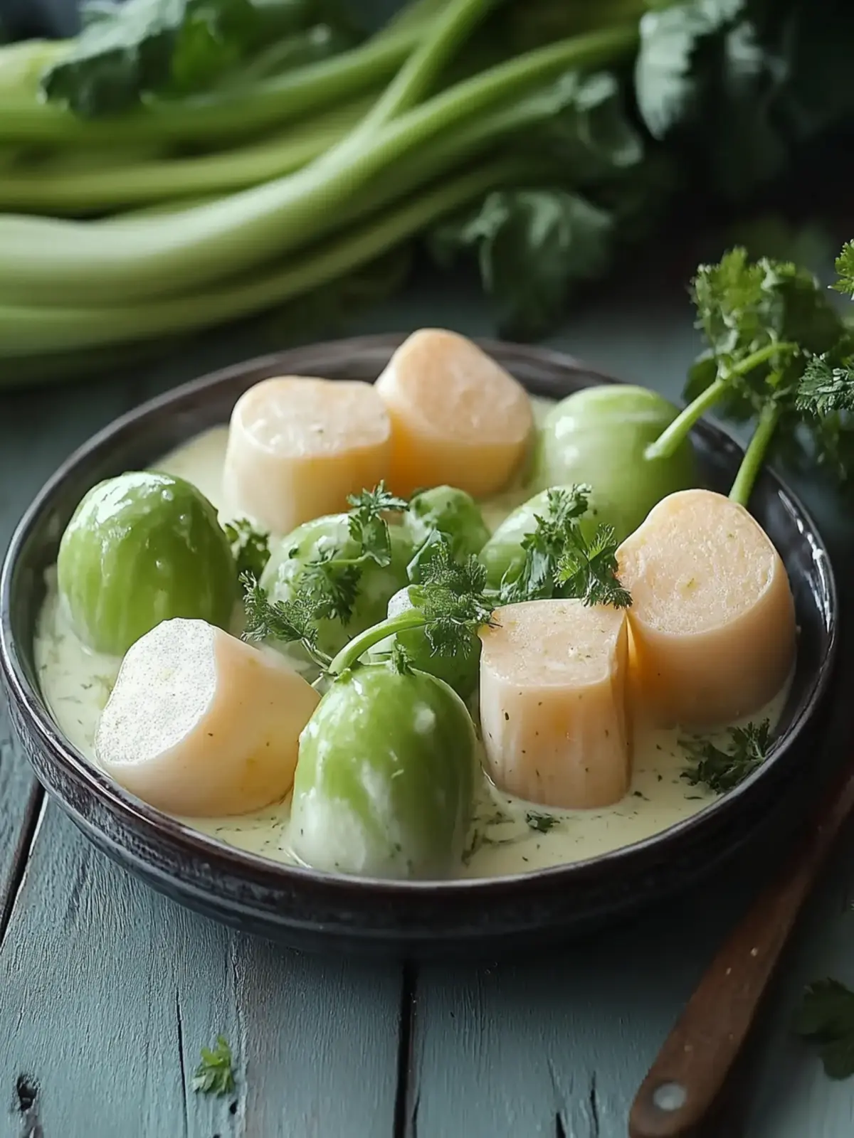 Schnelle Kohlrabi, Karotte und Hühnchen Pfanne für die Familie 2 Kohlrabi, Karotte und Hühnchen Pfanne