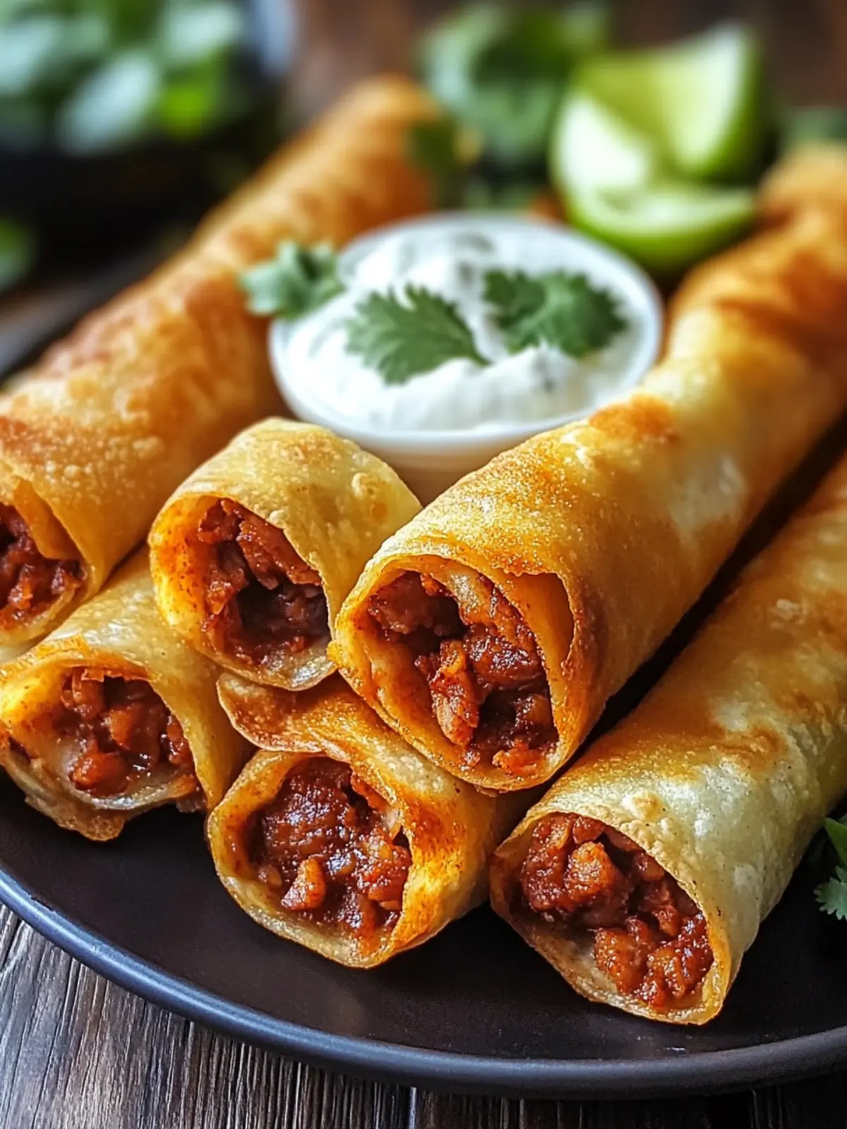Rindfleisch-Taquitos: Einfach und Knusprig für den Snack-Hunger 3 Rindfleisch-Taquitos: Einfach und Knusprig genießen