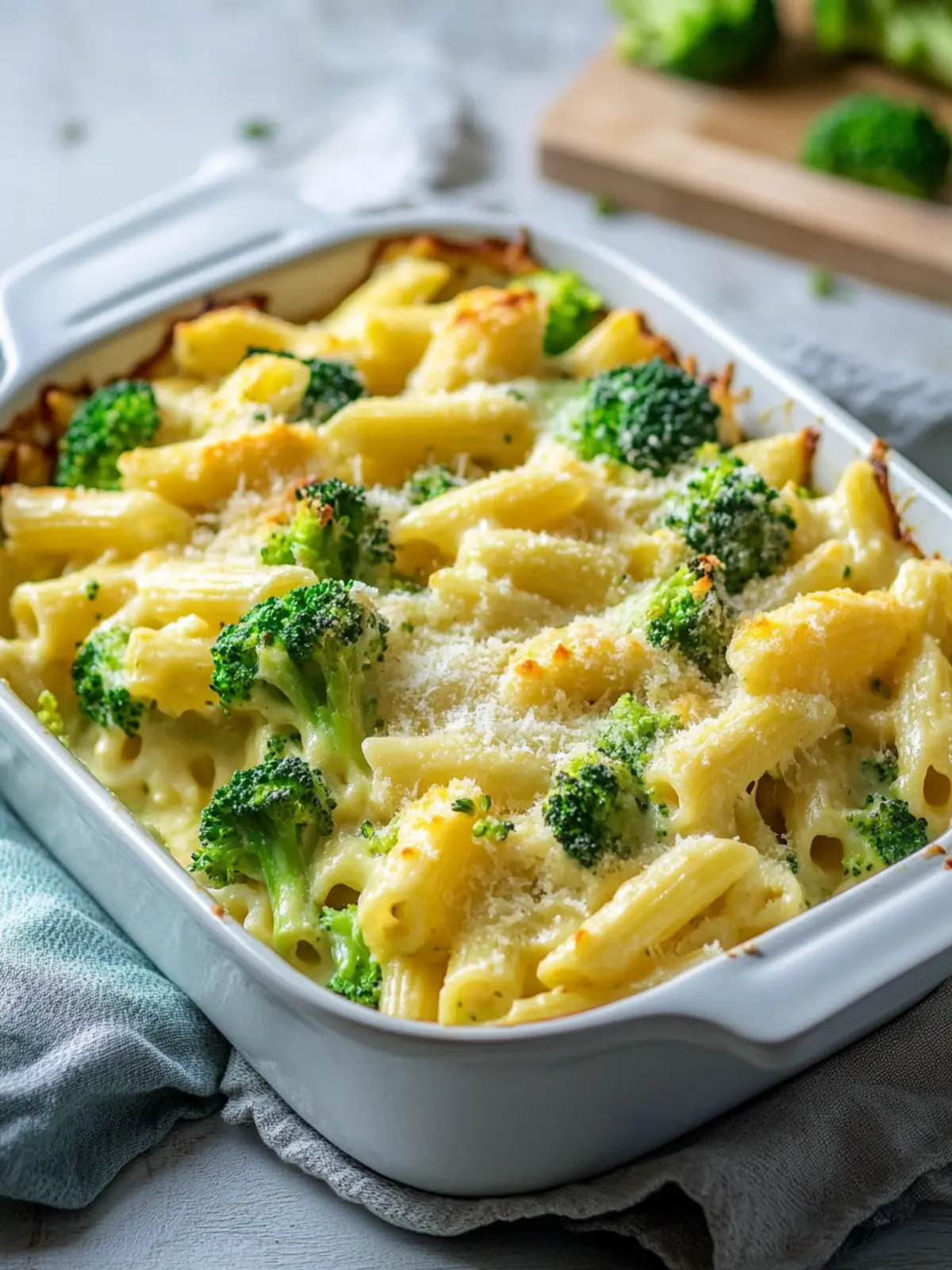 Nudelauflauf mit Brokkoli – cremig, einfach und unwiderstehlich lecker 2 Nudelauflauf mit Brokkoli – cremig, einfach und richtig lecker