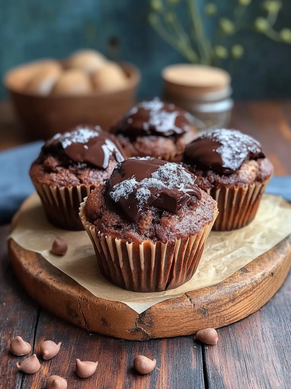 Dorf Schokoladen Muffins – Himmlische Leckerei mit Ganache 5 Dorf Schokoladen Muffins