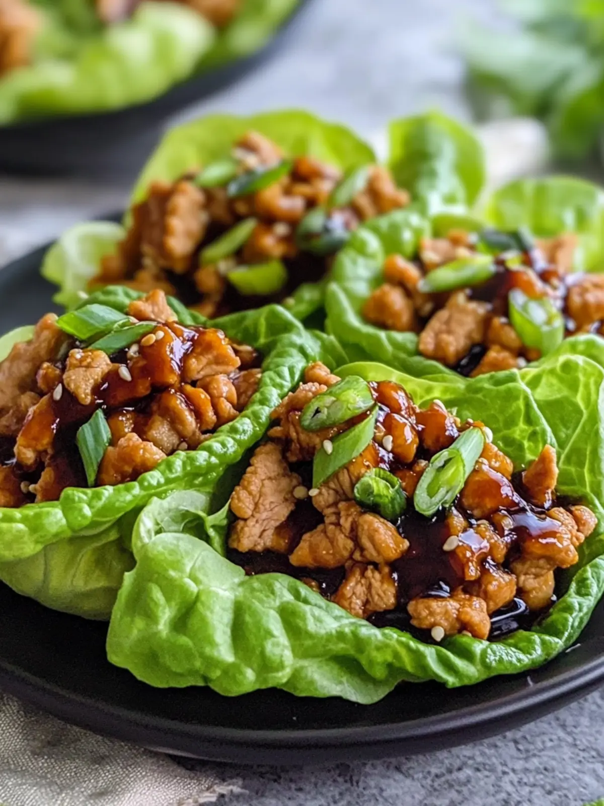 Schnelles PF Changs Nachahmer Hähnchen Salatwrap Rezept für jeden Abend 4 Schnelles PF Changs Nachahmer Hähnchen Salatwrap Rezept