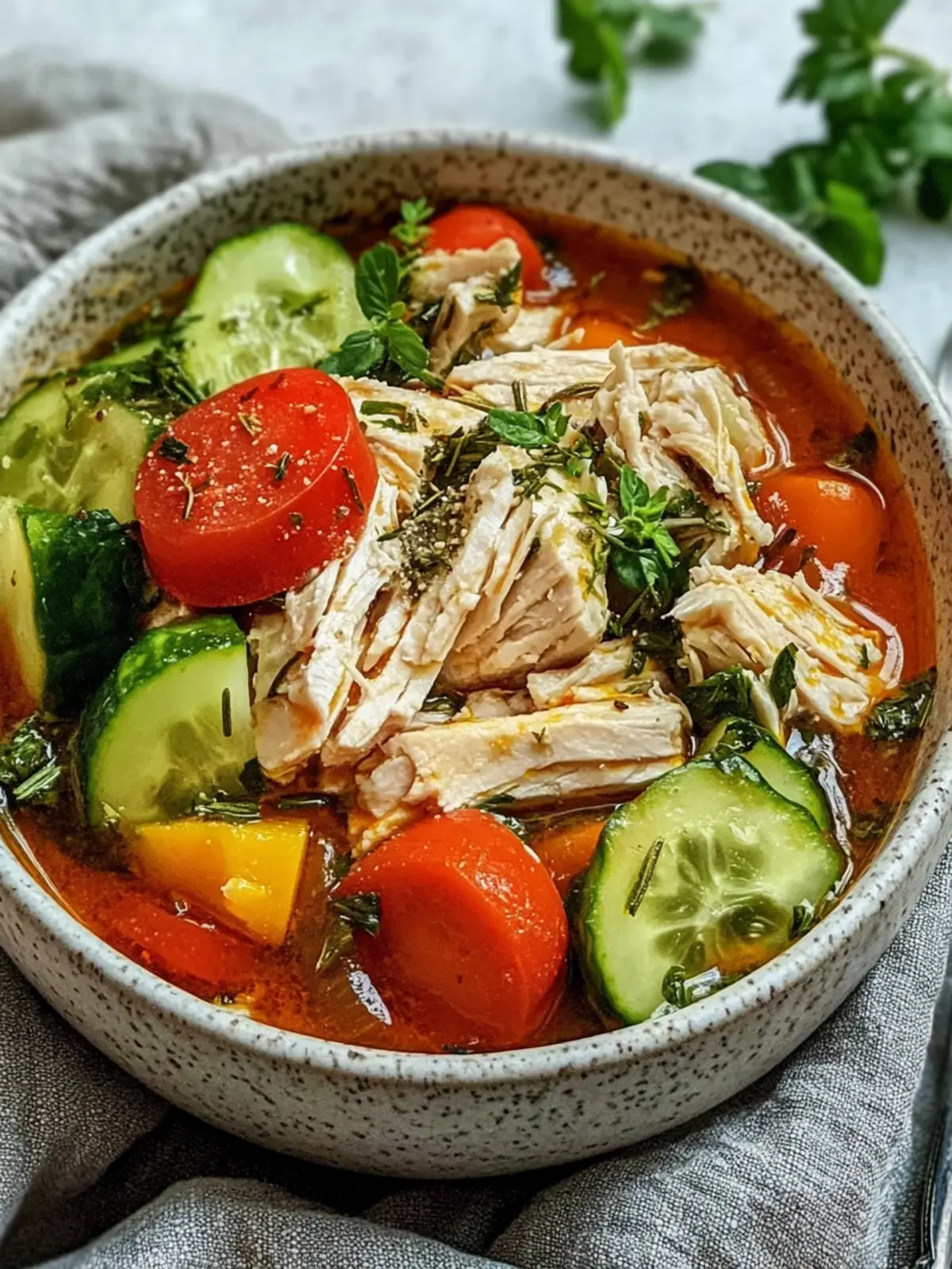 Gesunde Crockpot Gestationsdiabetes Hühner-Eintopf Rezept