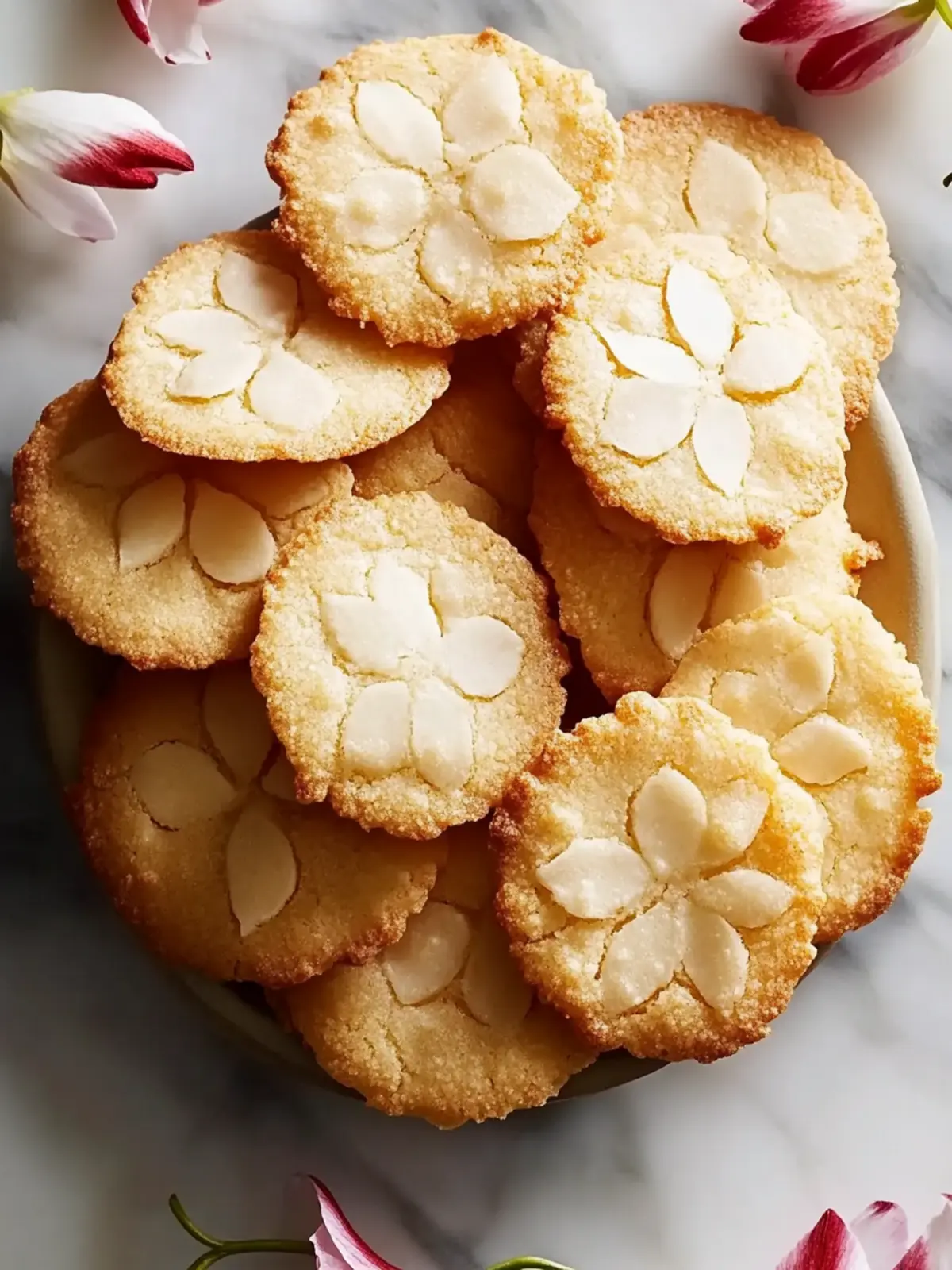 Crispy Mandeltuile-Kekse für den perfekten Kaffeegenuss 5 Mandeltuile-Kekse