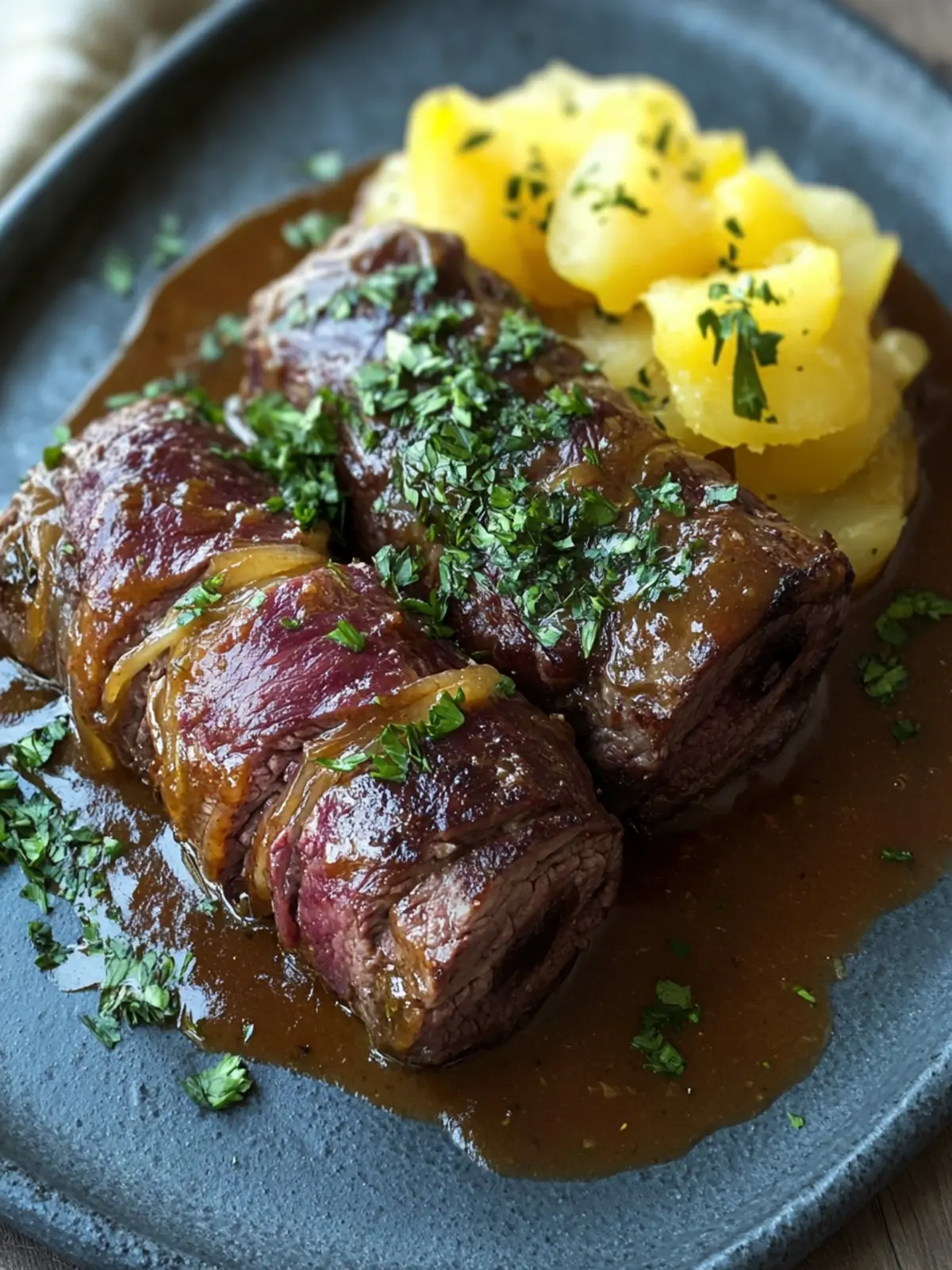 Classic Beef Roulades – Omas zarte Rinderrouladen einfach gemacht 2 Classic beef roulades – simple recipe for grandma's tender roulades