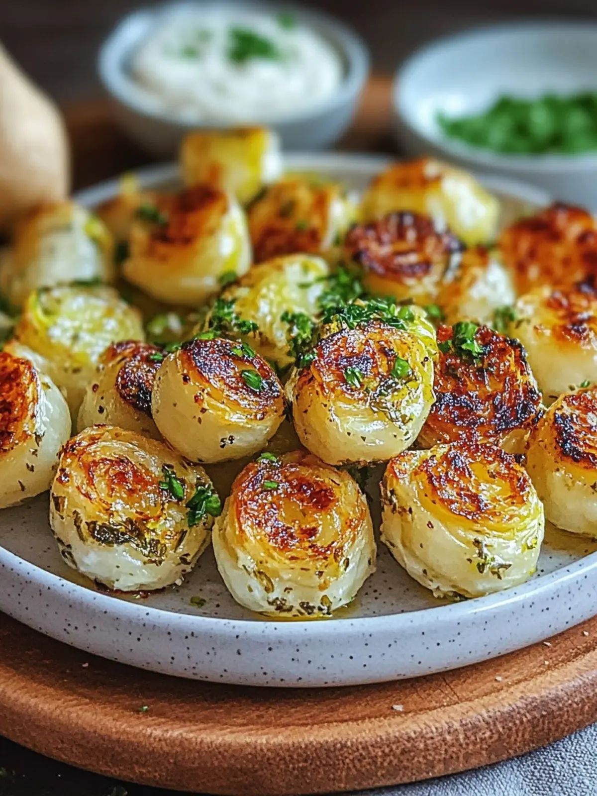 Knusprige Zerdrückte Rosenkohl mit Knoblauch-Aioli für Genussmomente 5 Knusprige Zerdrückte Rosenkohl mit Knoblauch-Aioli